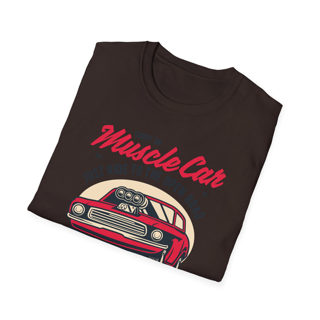 Muscle Car Vintage Tee — "Ride Like the Wind" Classic Car T-Shirt