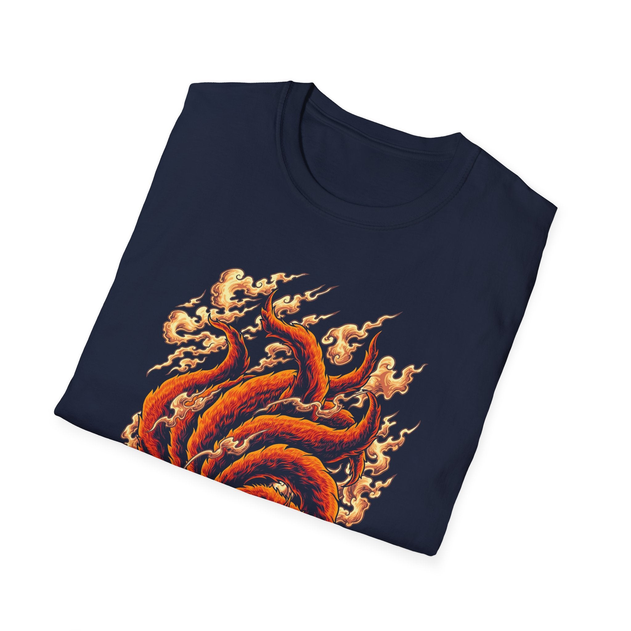 Flaming Nine-Tailed Fox T-Shirt