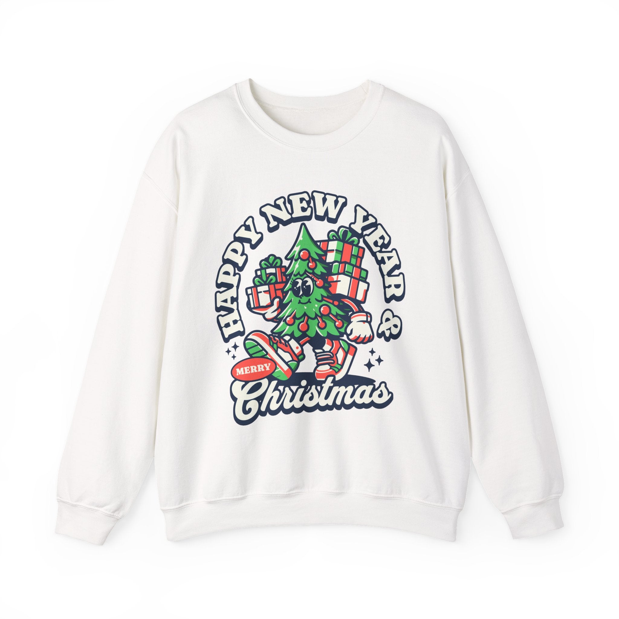 Christmas Tree Cartoon Sweatshirt