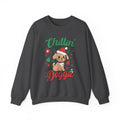 Chillin' With Doggie Christmas Sweatshirt