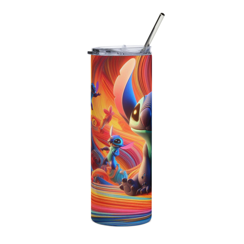Colorful Alien Character 20oz Stainless Steel Tumbler