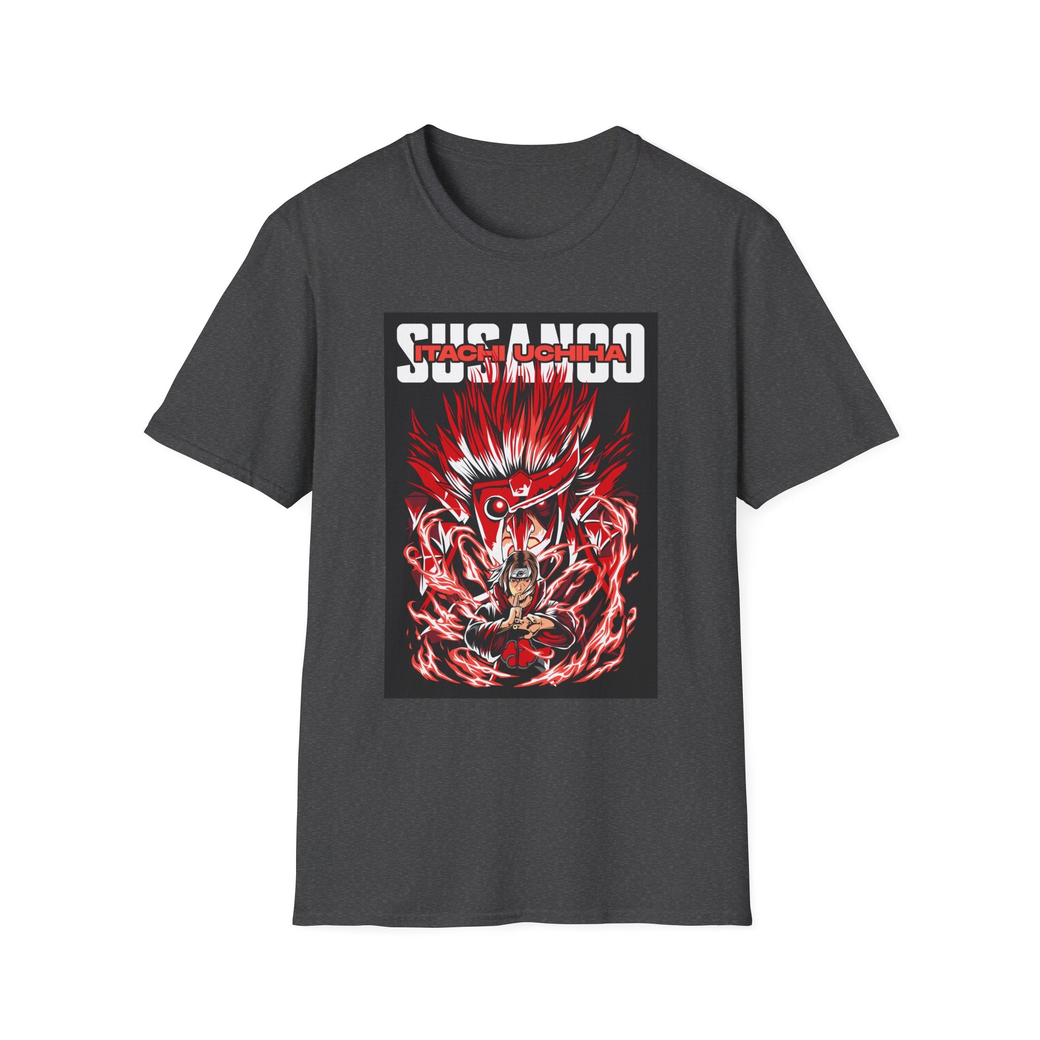 Anime Demon Aura T-Shirt — 'SUGAMO' Graphic Streetwear
