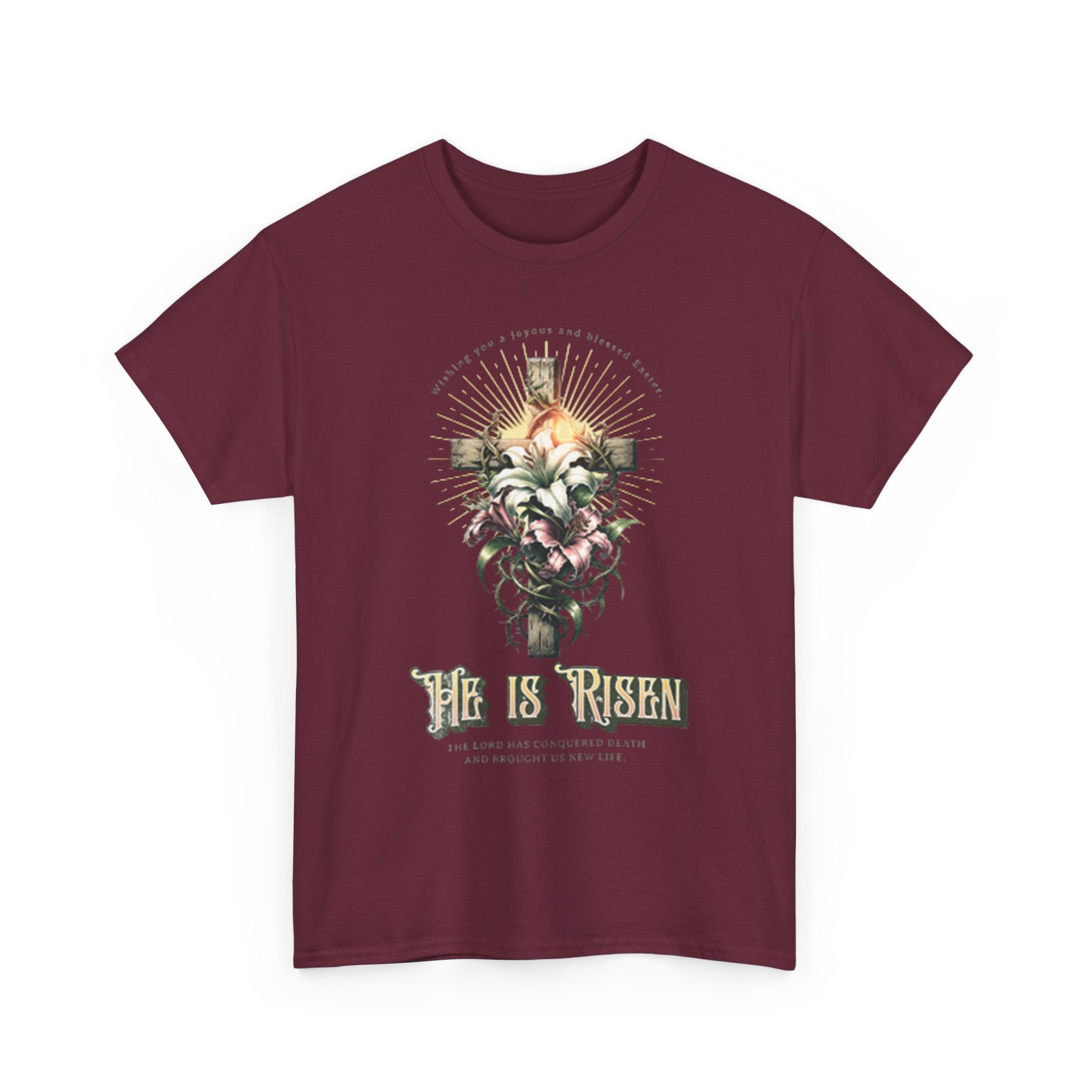 He Is Risen Easter Tee