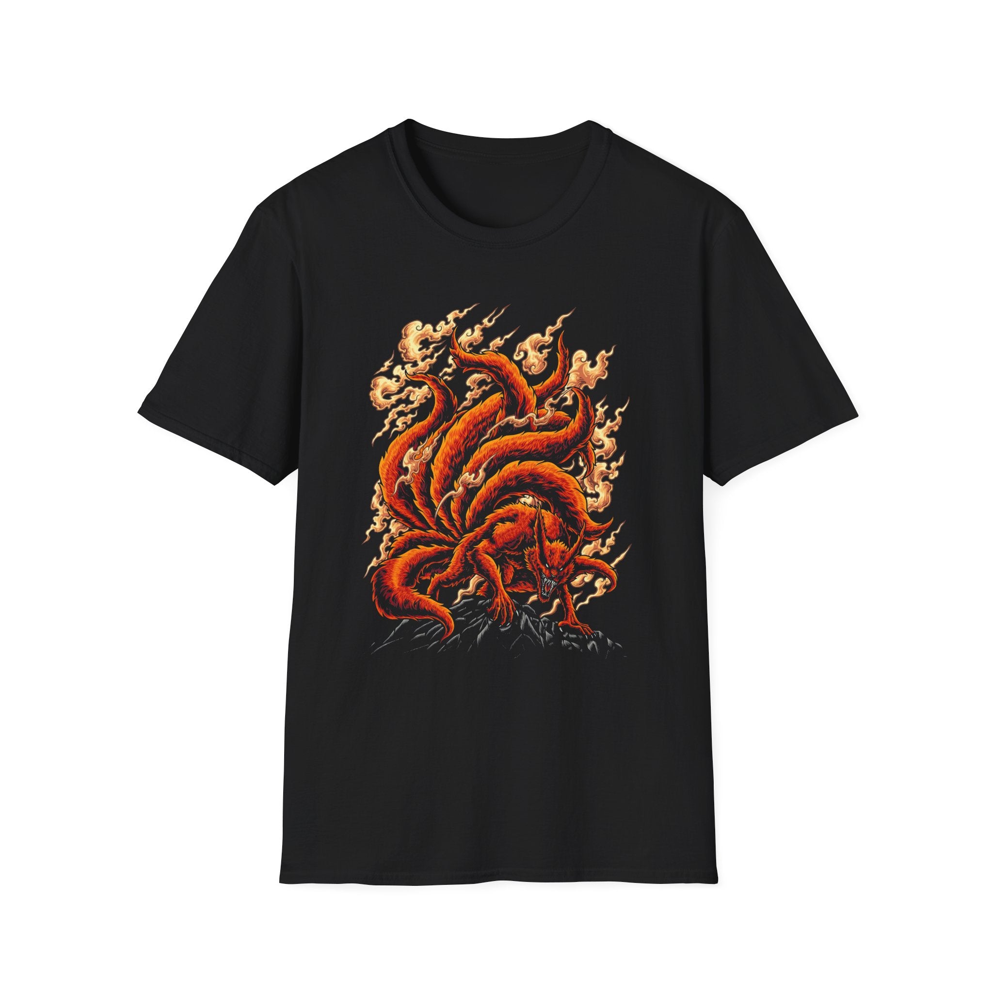 Flaming Nine-Tailed Fox T-Shirt