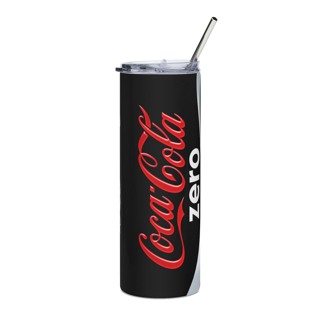 20oz Stainless Tumbler — Coca-Cola Zero Inspired Slim Travel Cup