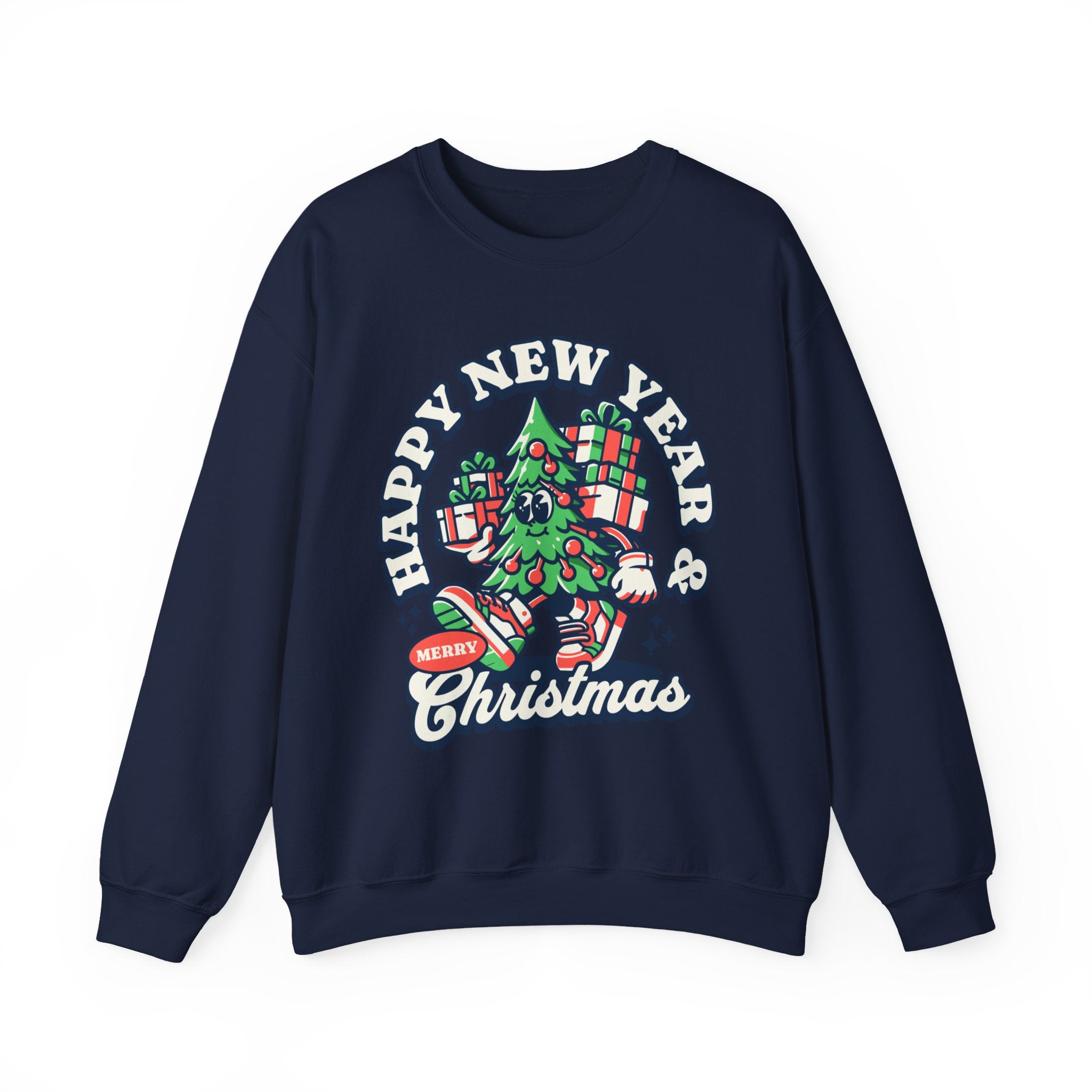 Christmas Tree Cartoon Sweatshirt