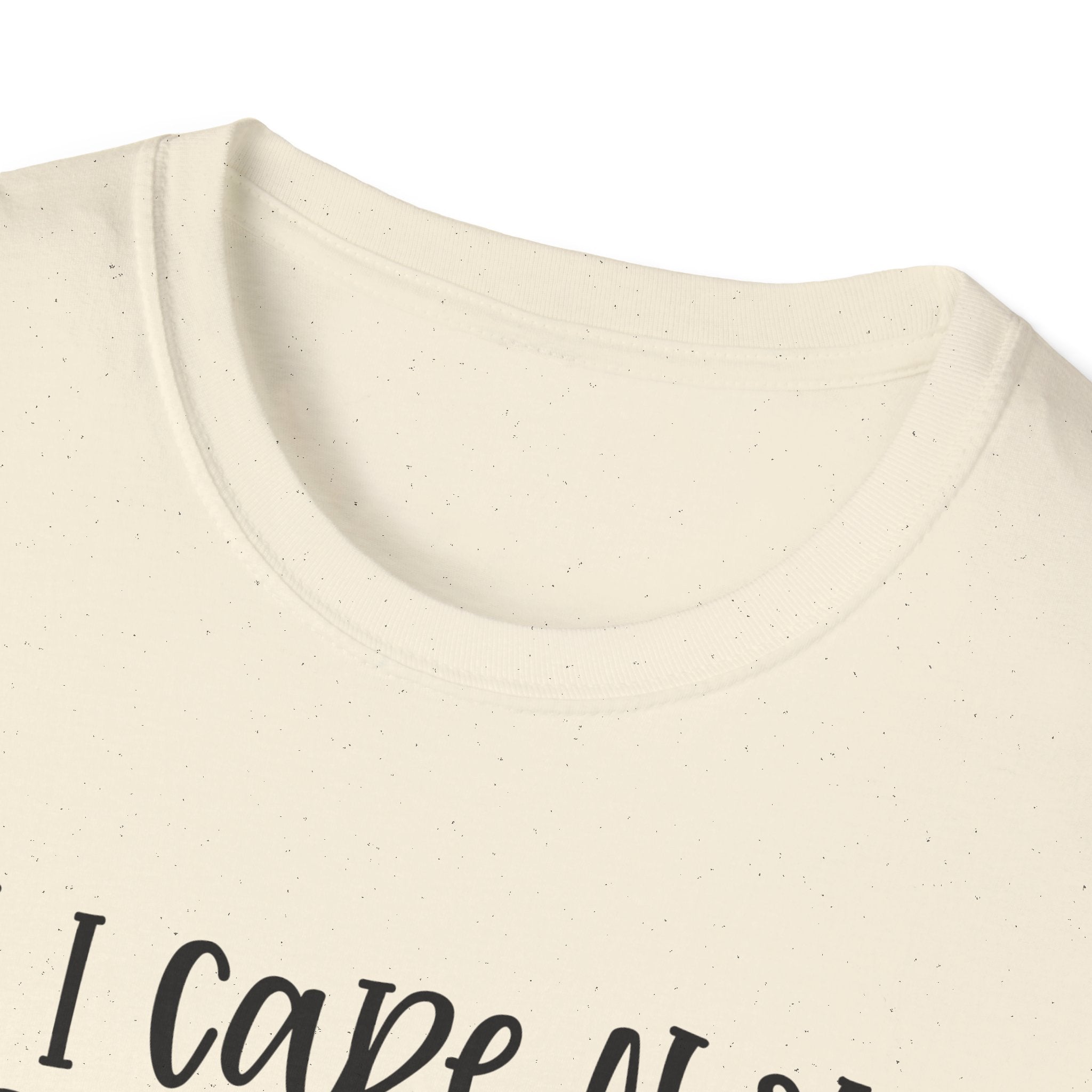 Cat Lover T-Shirt — “All I Care About Are Cats and Like 3 People” Graphic Tee