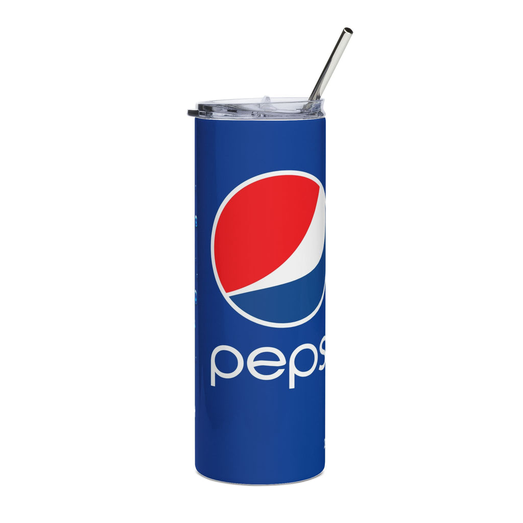 Pepsi Logo 20oz Stainless Steel Tumbler — Insulated Slim Travel Cup
