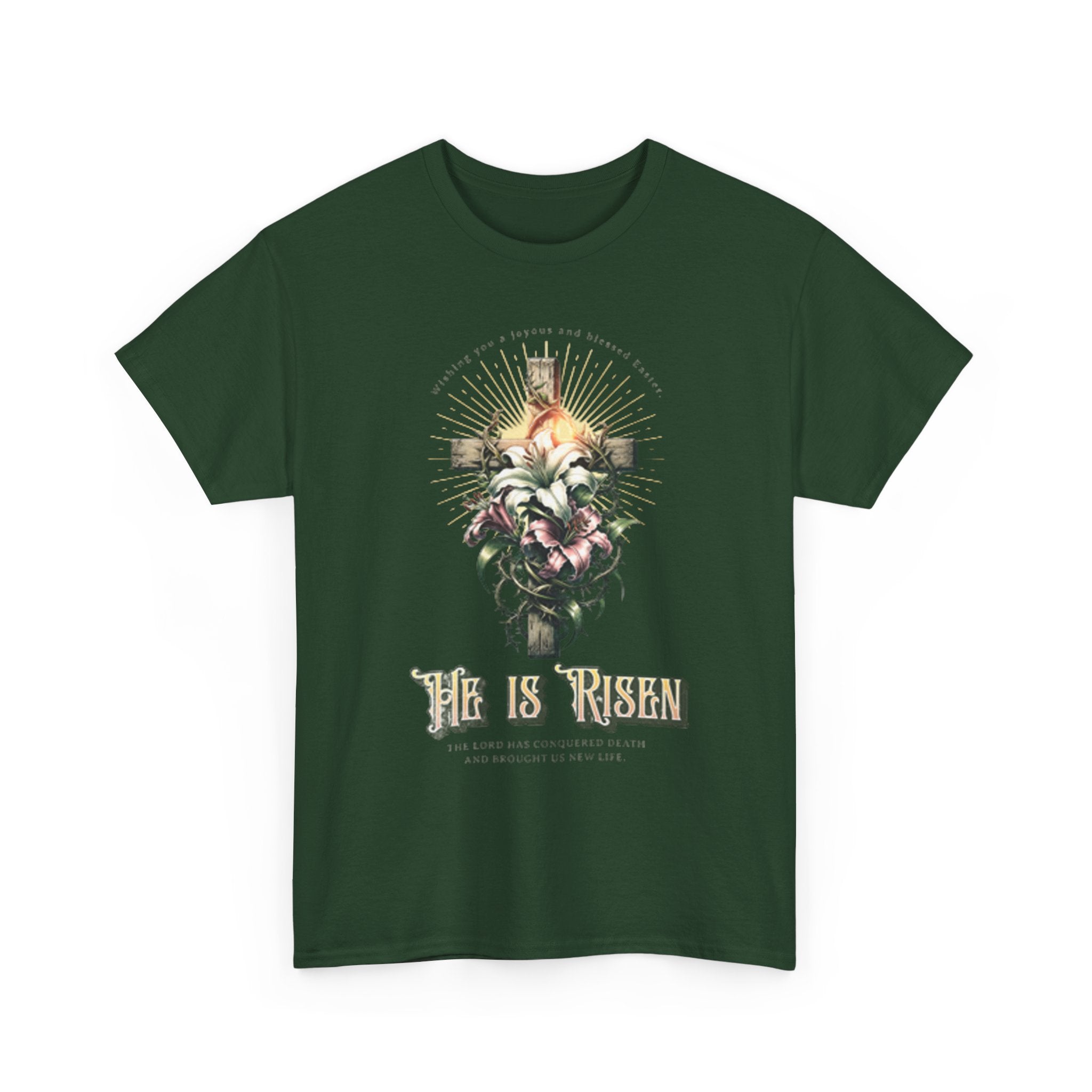 He Is Risen Easter Tee