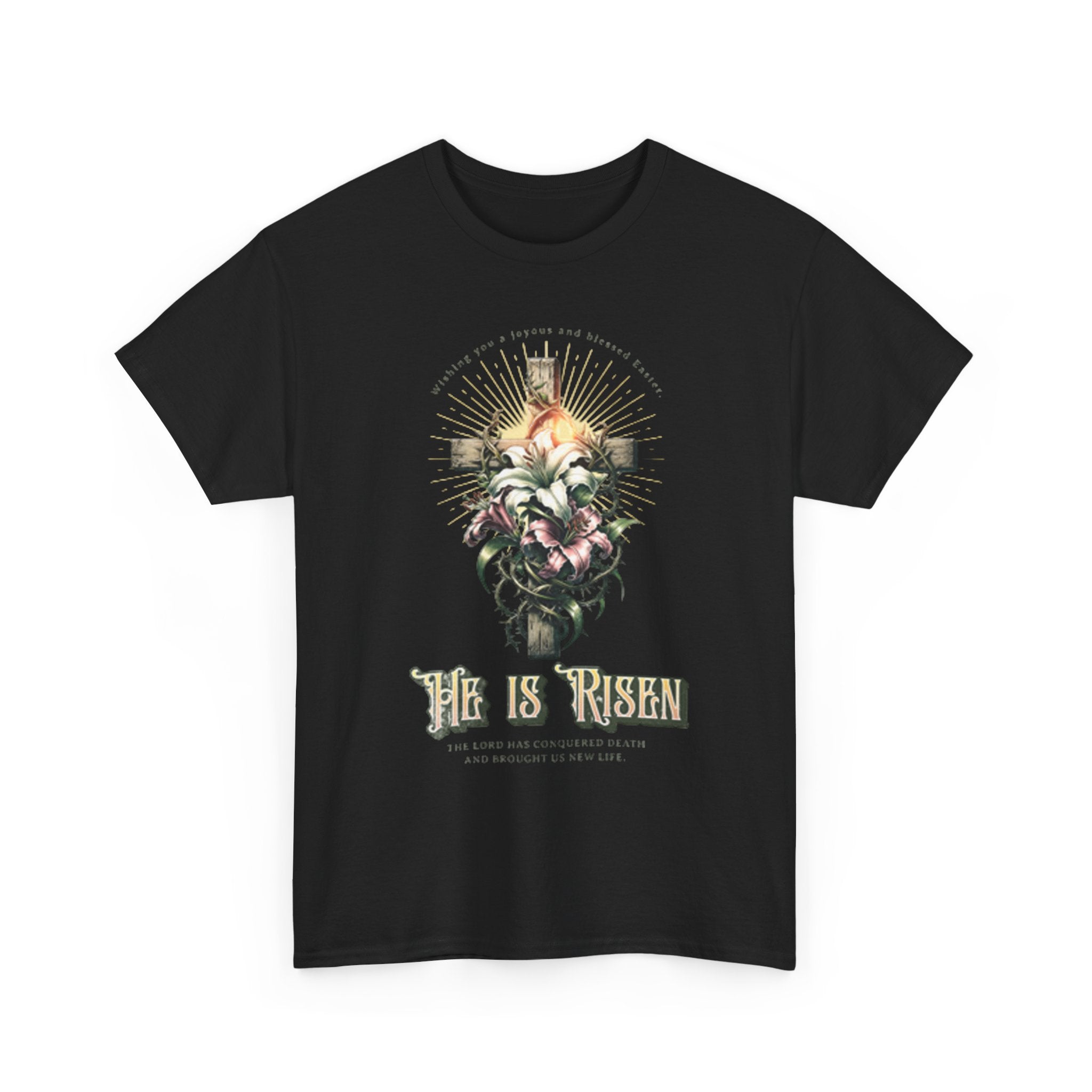 He Is Risen Easter Tee