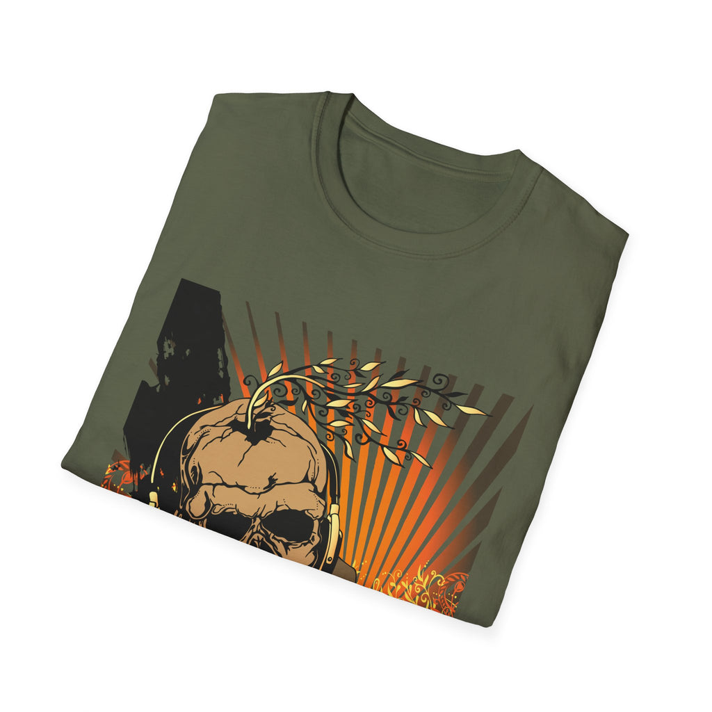 Skull Sunset Graphic T-Shirt
