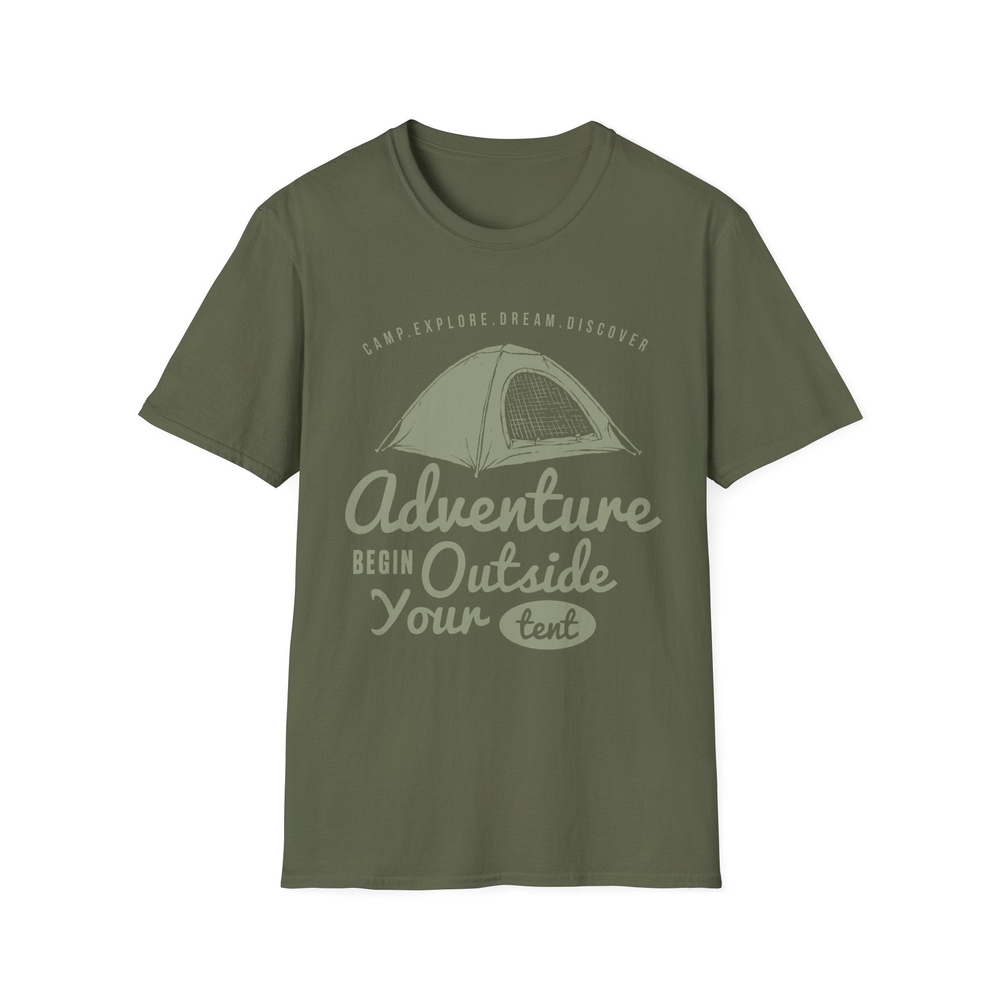 Adventure Begins Outside Tee