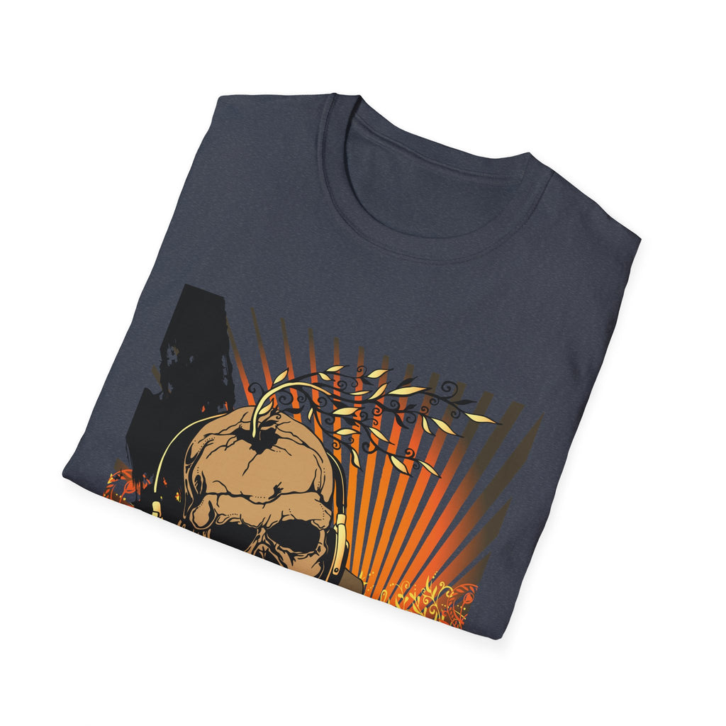 Skull Sunset Graphic T-Shirt