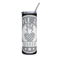 Pineapple Social Tumbler