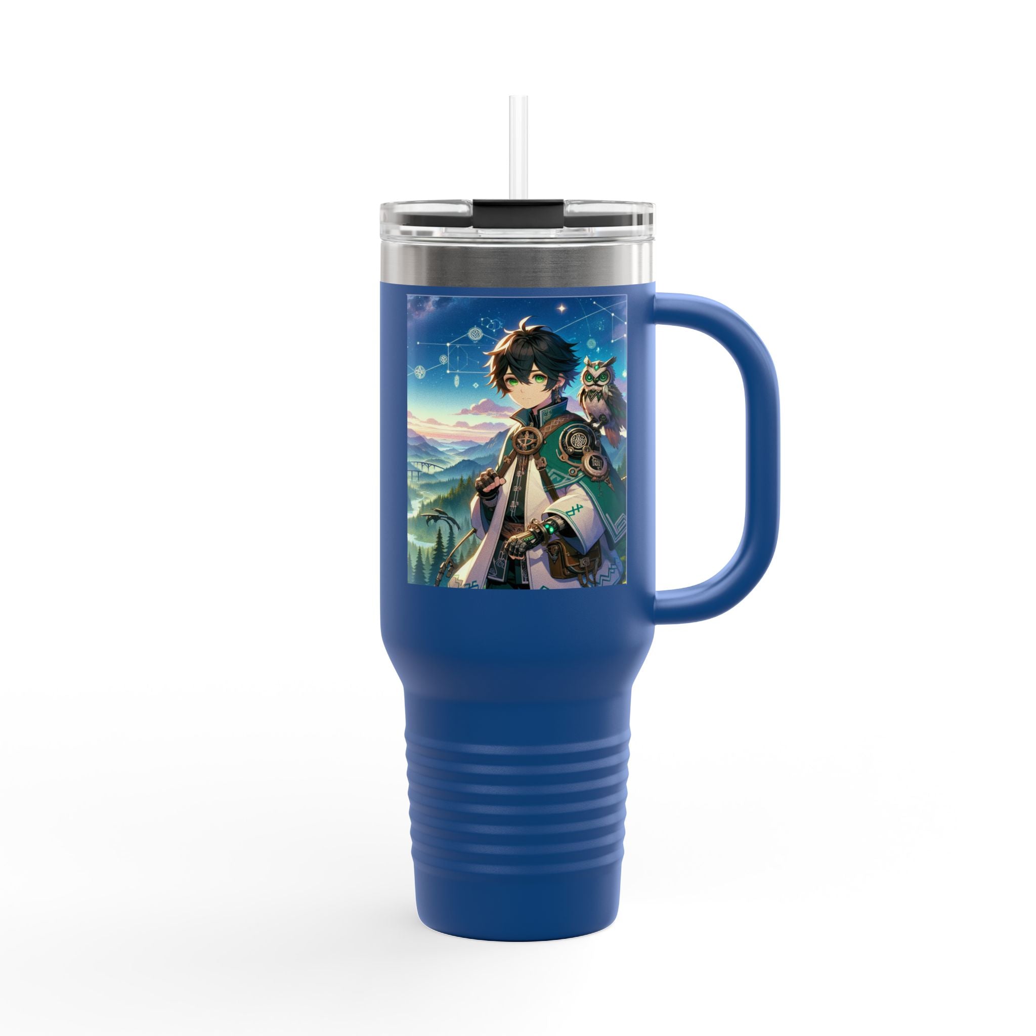 Fantasy-Themed Insulated Travel Mug