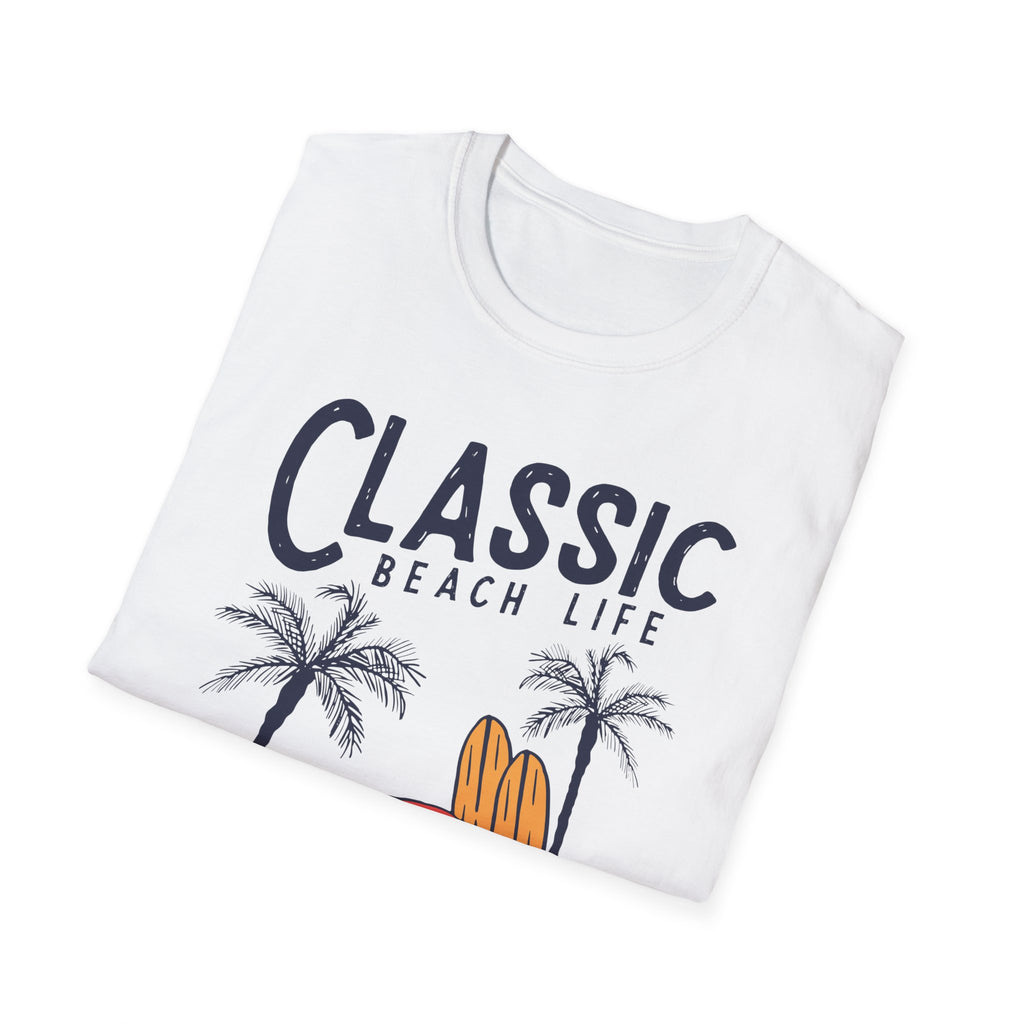 Classic Beach Life Tee — Vintage Surf Truck T-Shirt