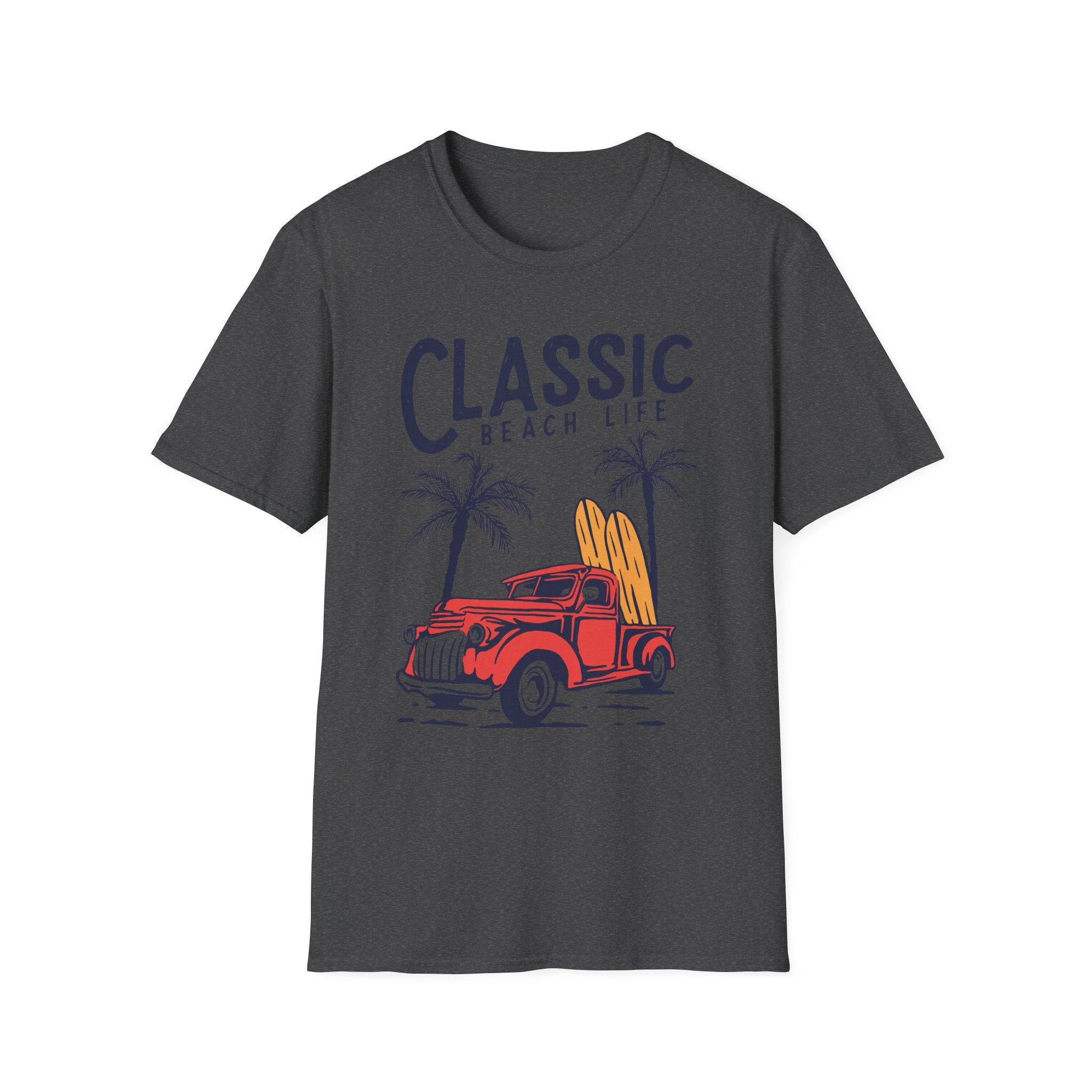 Classic Beach Life Tee — Vintage Surf Truck T-Shirt