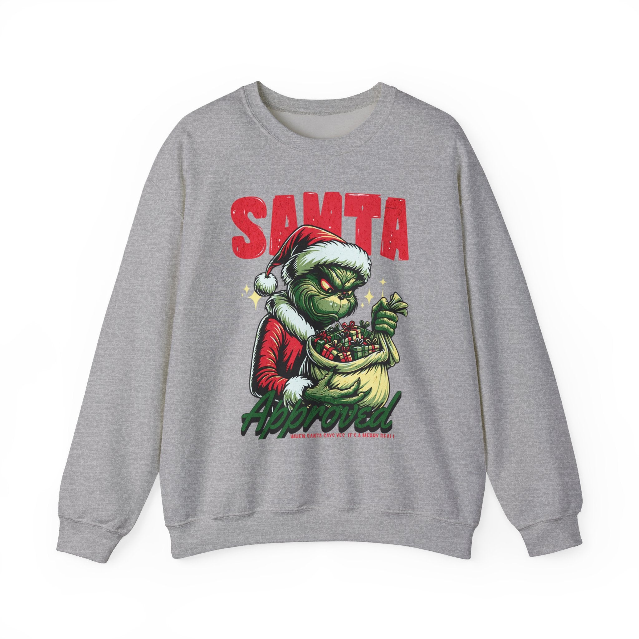 Grinch Santa Sweatshirt