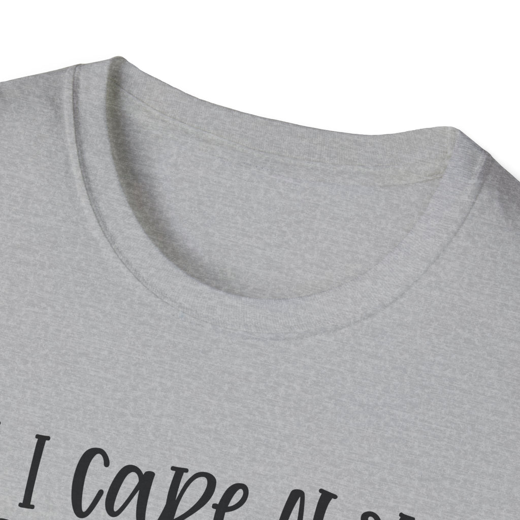 Cat Lover T-Shirt — “All I Care About Are Cats and Like 3 People” Graphic Tee