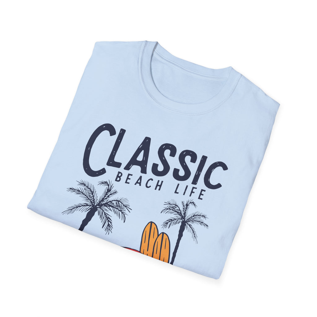 Classic Beach Life Tee — Vintage Surf Truck T-Shirt