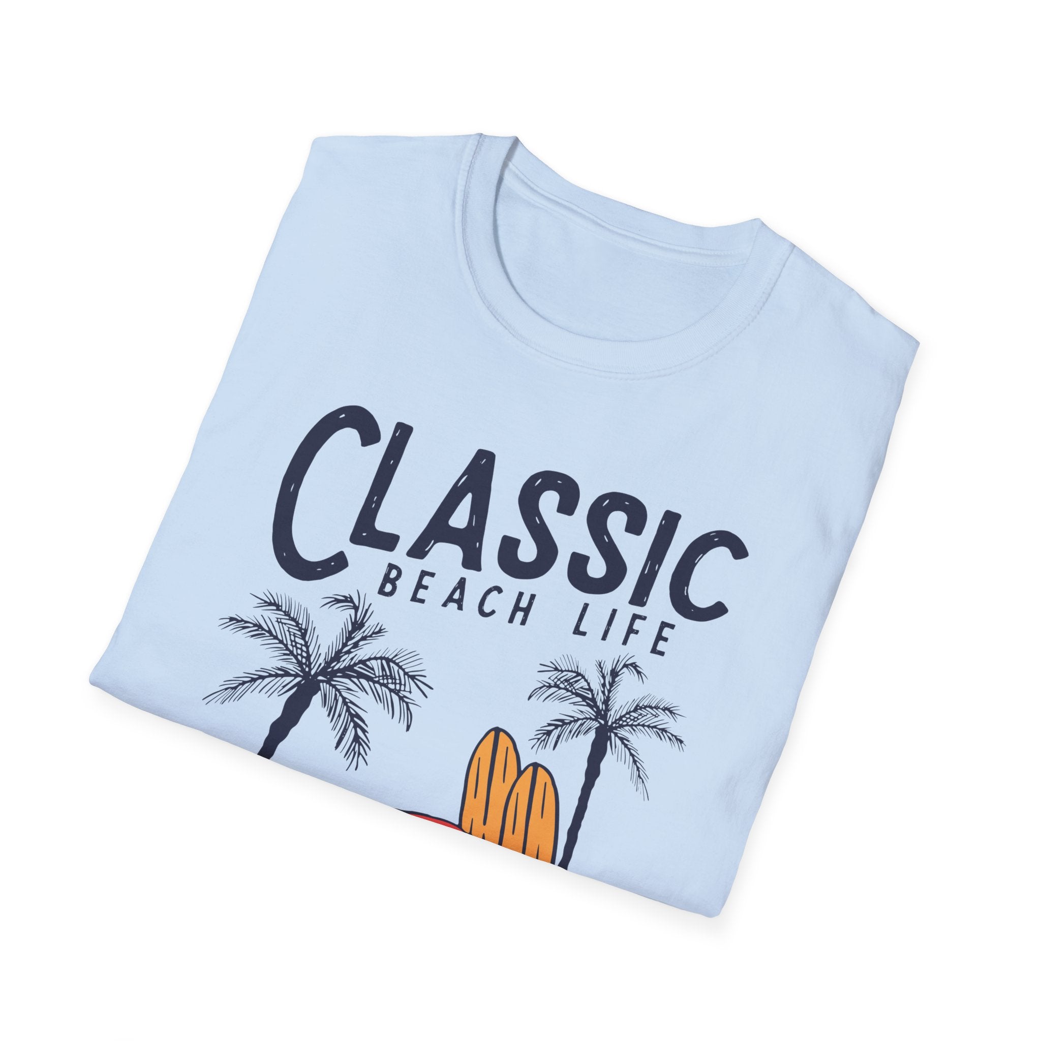 Classic Beach Life Tee — Vintage Surf Truck T-Shirt