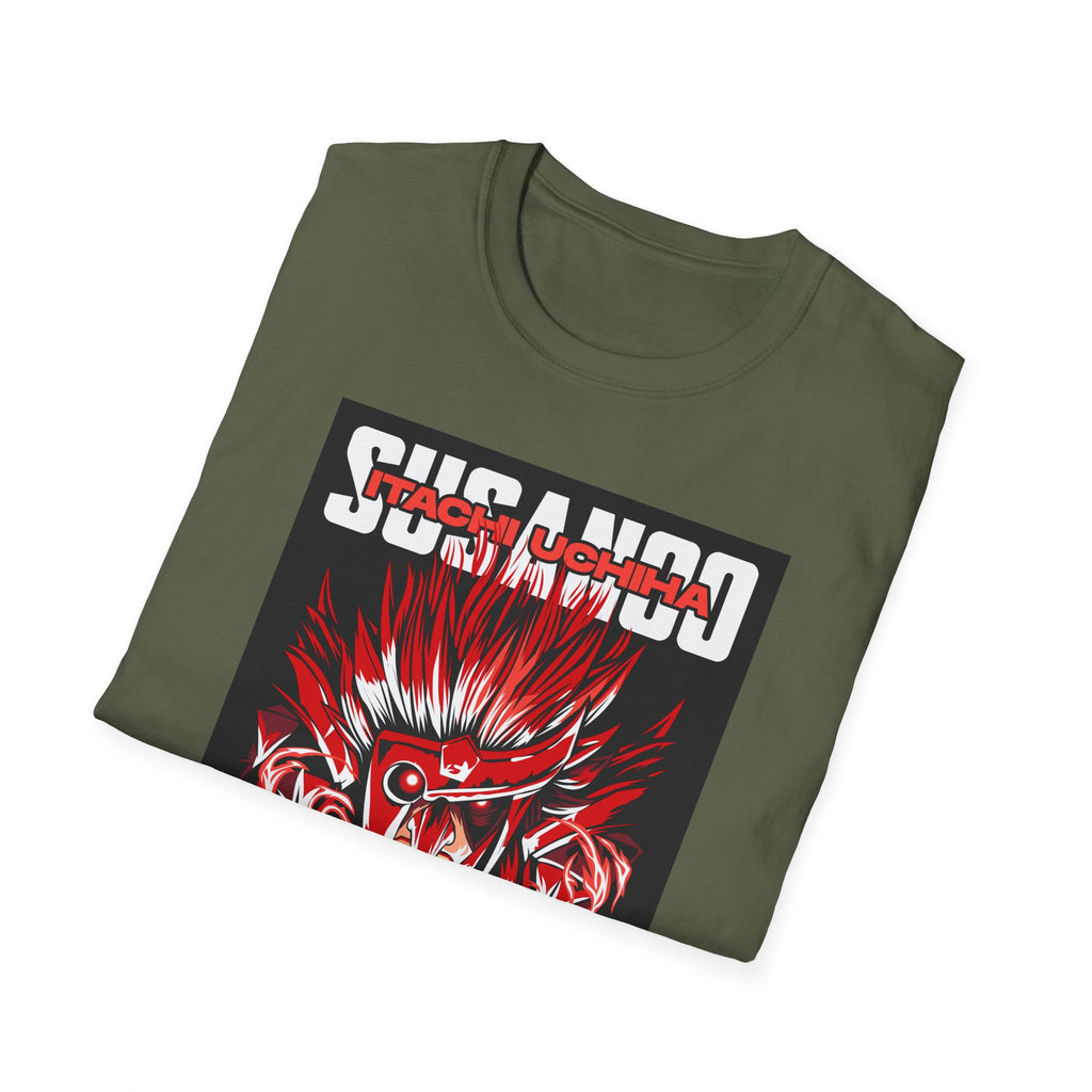 Anime Demon Aura T-Shirt — 'SUGAMO' Graphic Streetwear