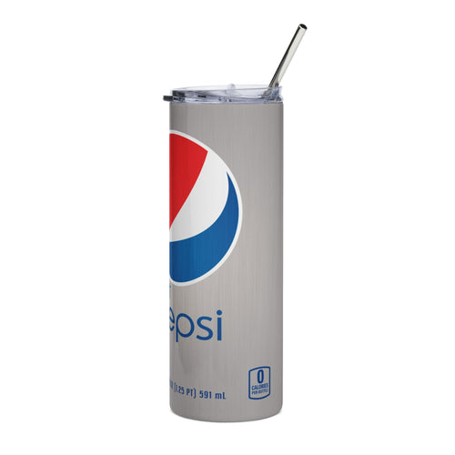 20oz Stainless Steel Tumbler — Retro Diet Soda Can Design