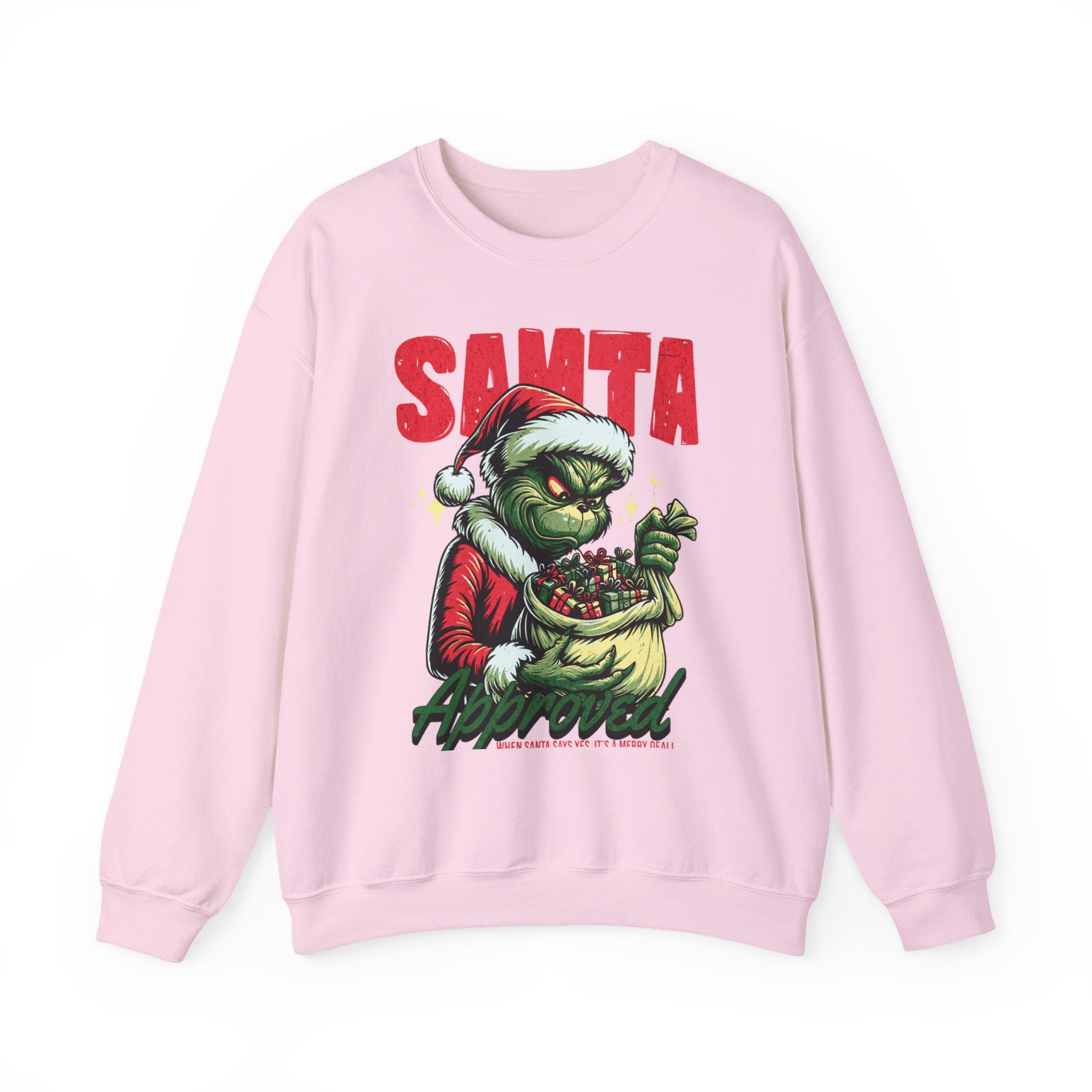 Grinch Santa Sweatshirt