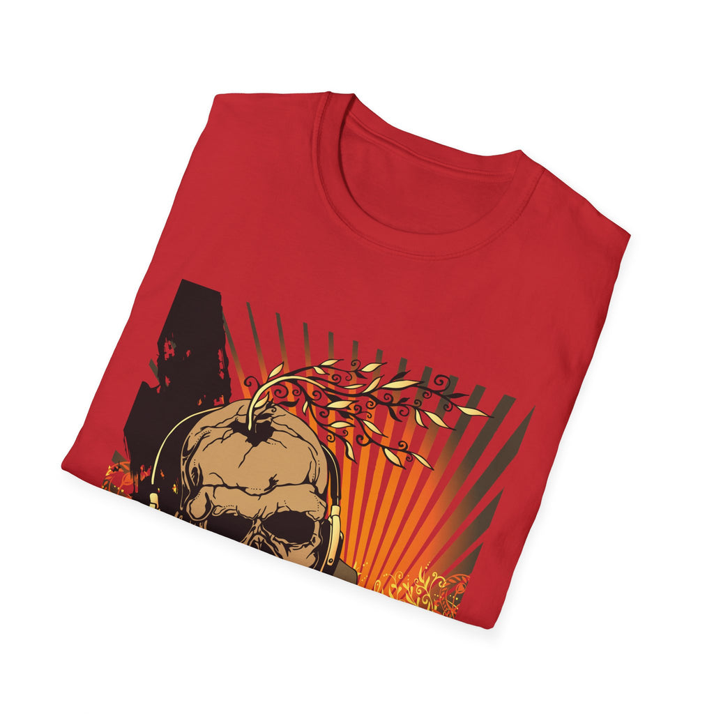 Skull Sunset Graphic T-Shirt
