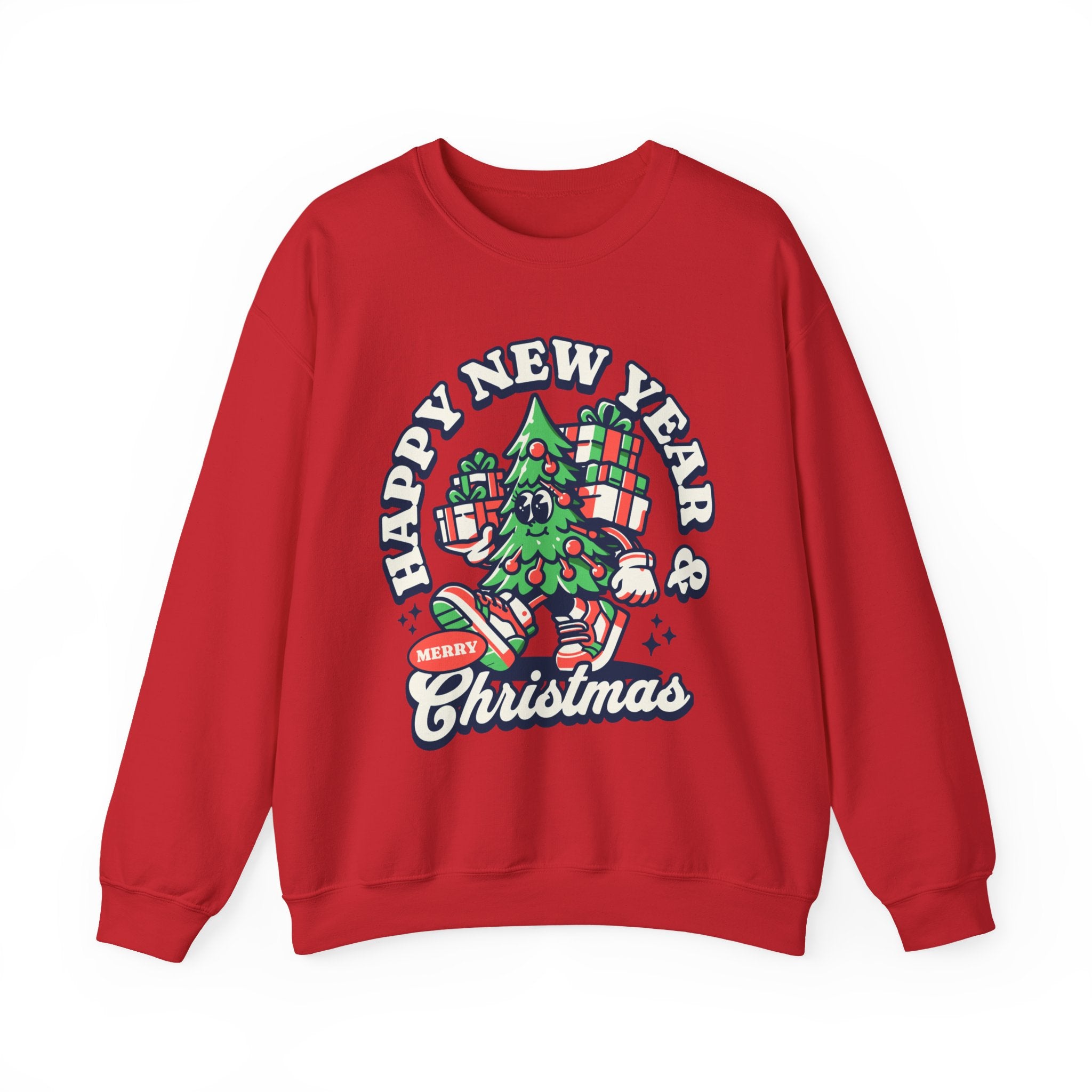 Christmas Tree Cartoon Sweatshirt