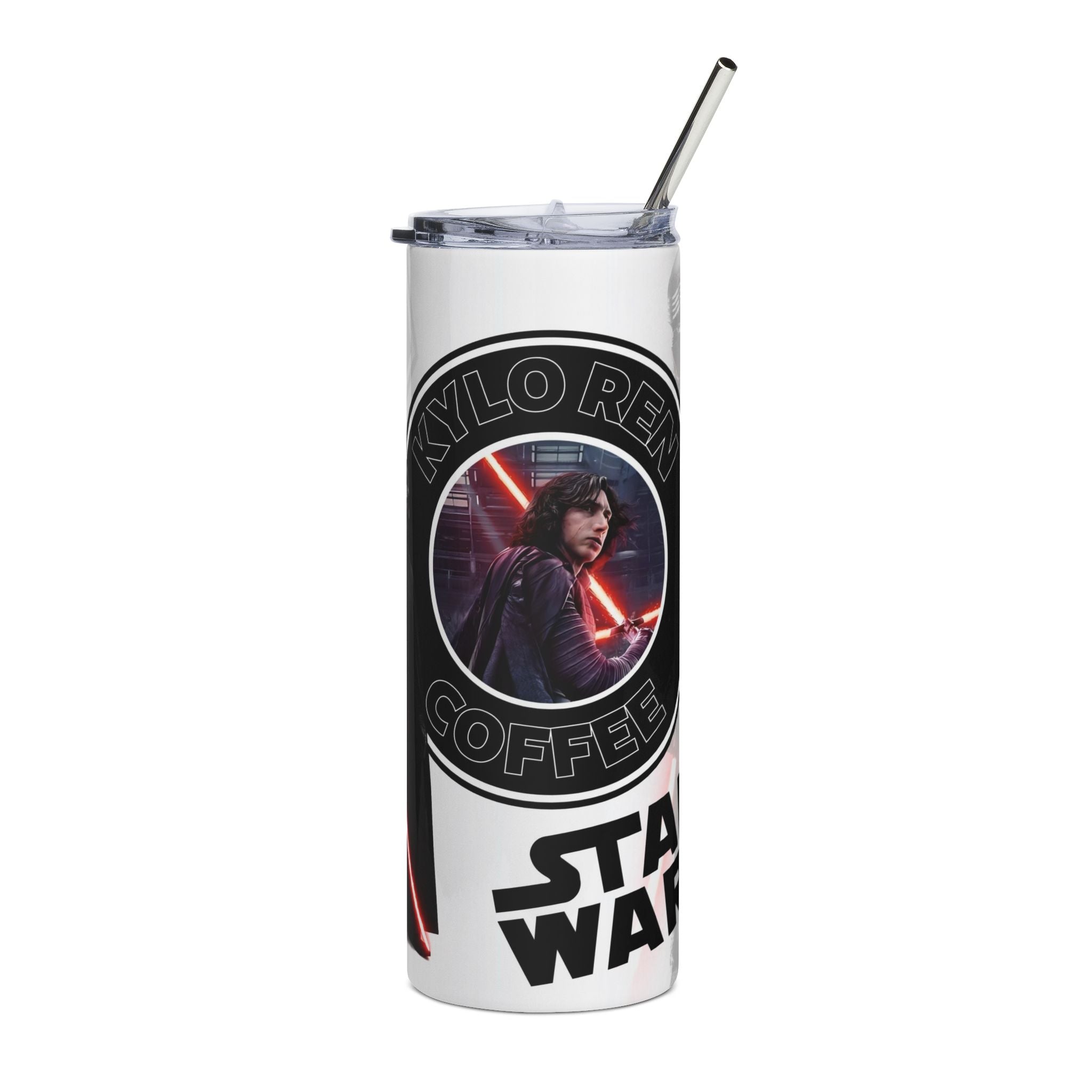 Star Wars Kylo Ren Coffee Tumbler - 20oz Stainless Steel Travel Cup