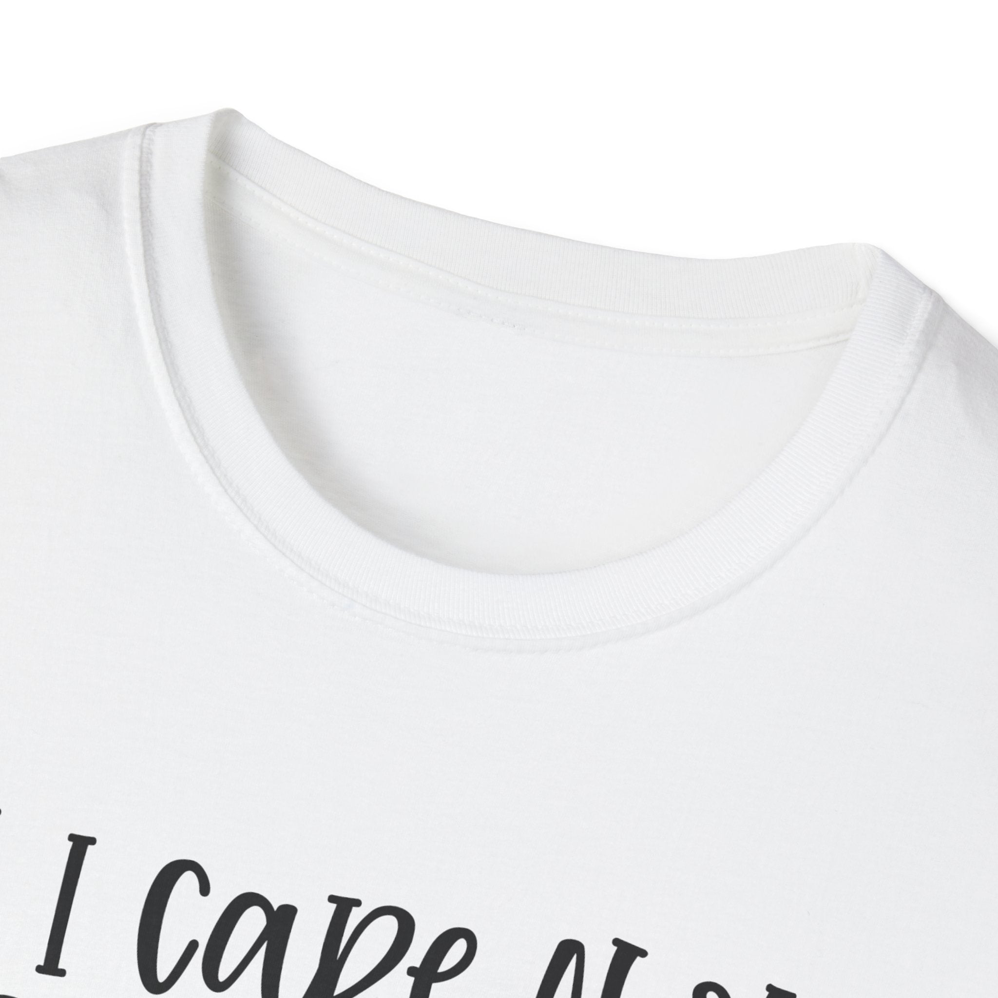 Cat Lover T-Shirt — “All I Care About Are Cats and Like 3 People” Graphic Tee