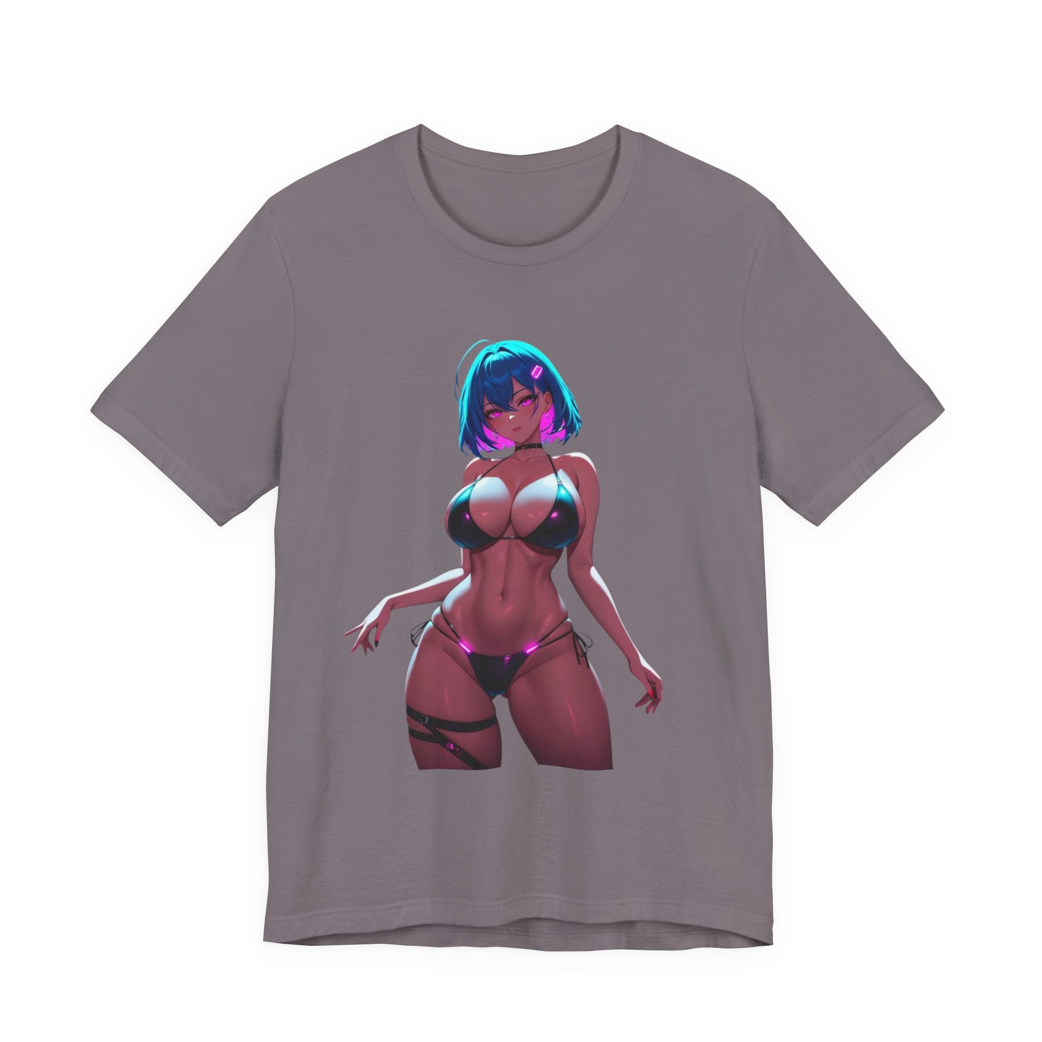 Vibrant Neon Fantasy Tee