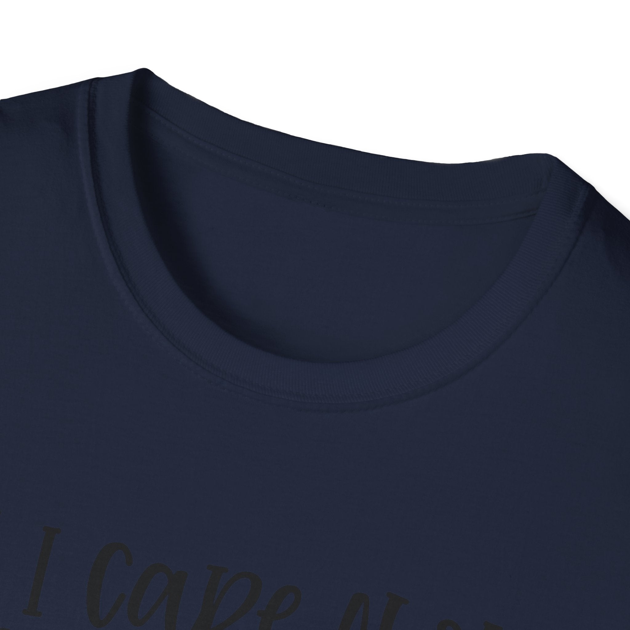 Cat Lover T-Shirt — “All I Care About Are Cats and Like 3 People” Graphic Tee