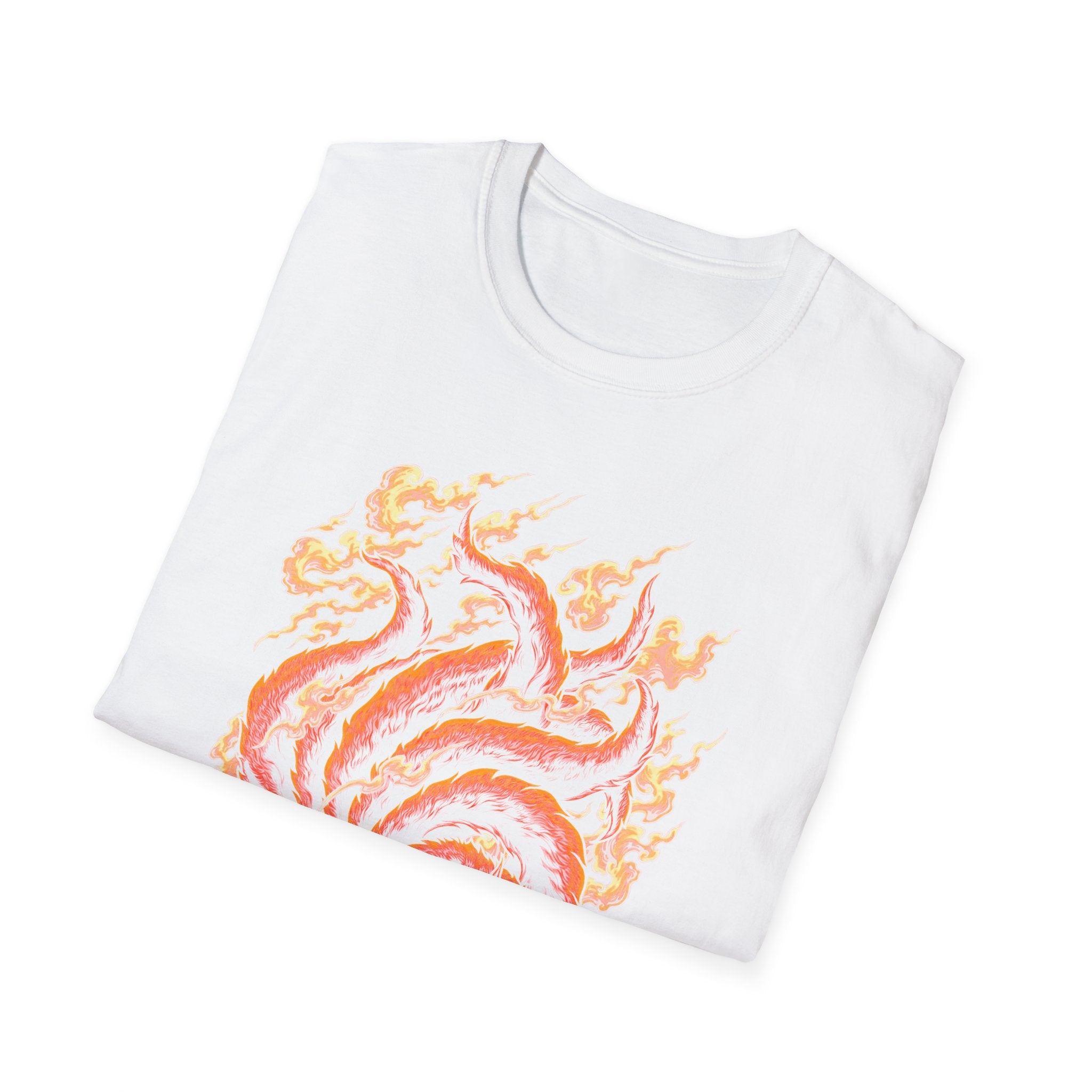Flaming Nine-Tailed Fox T-Shirt