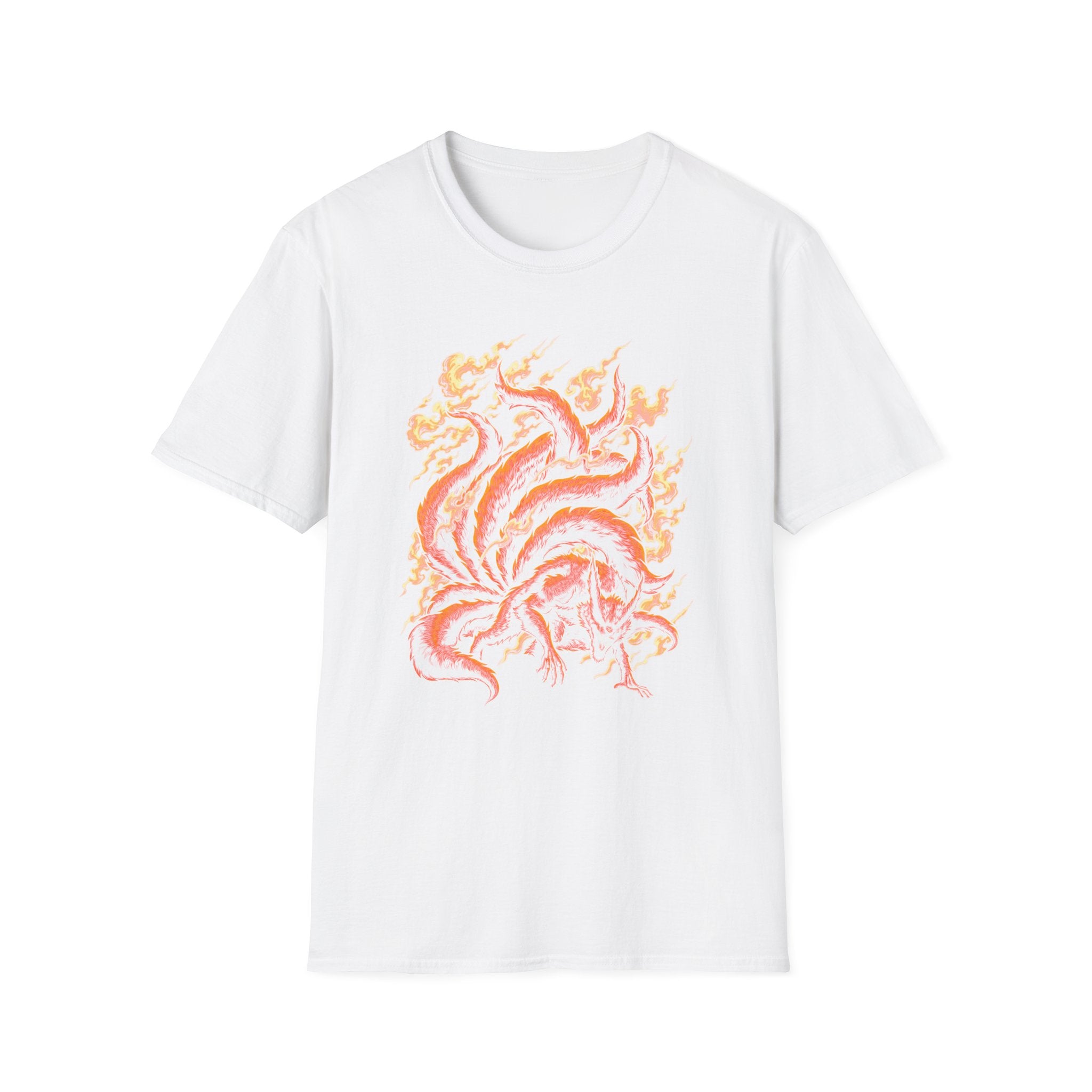 Flaming Nine-Tailed Fox T-Shirt