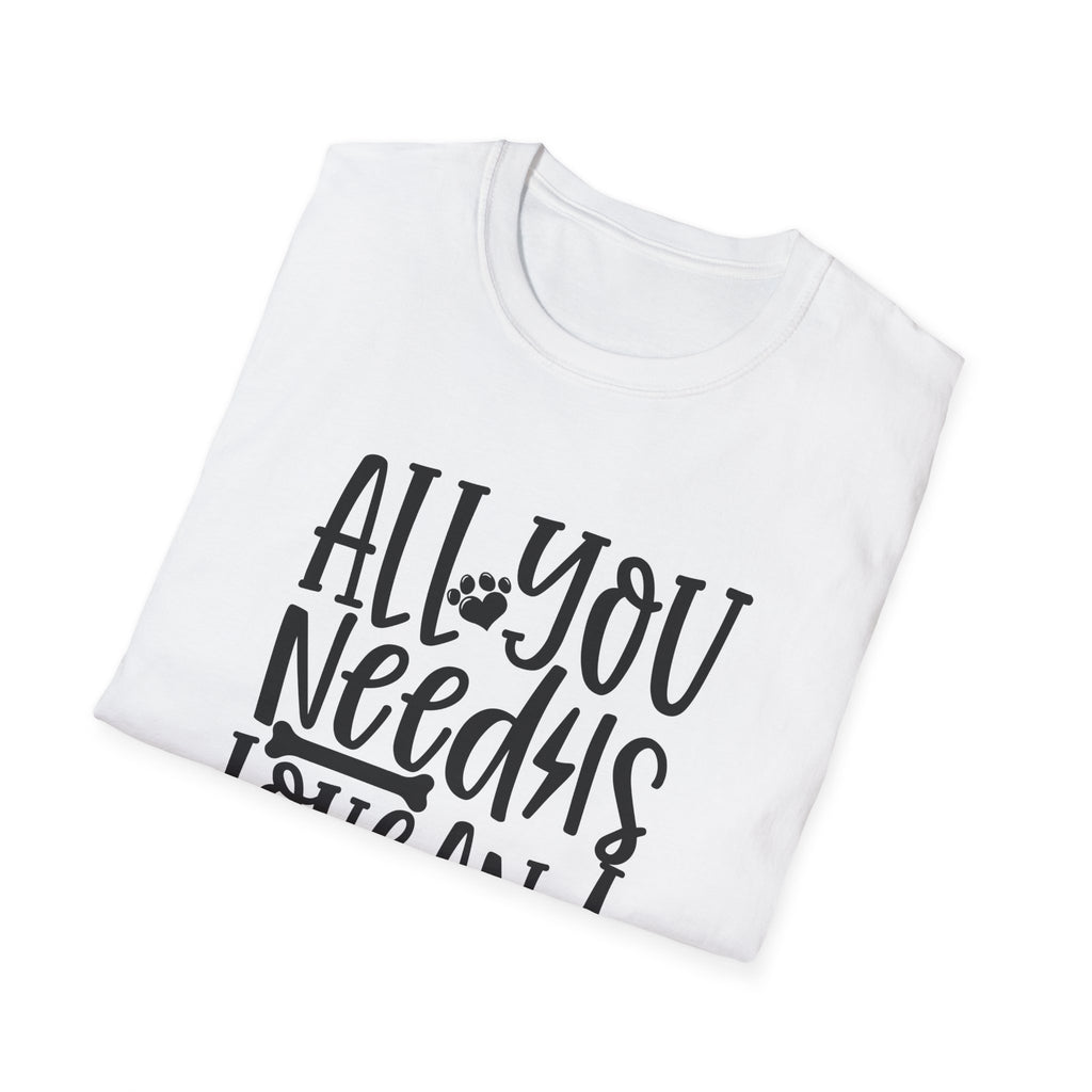 All You Need Is Love and a Cat T-Shirt