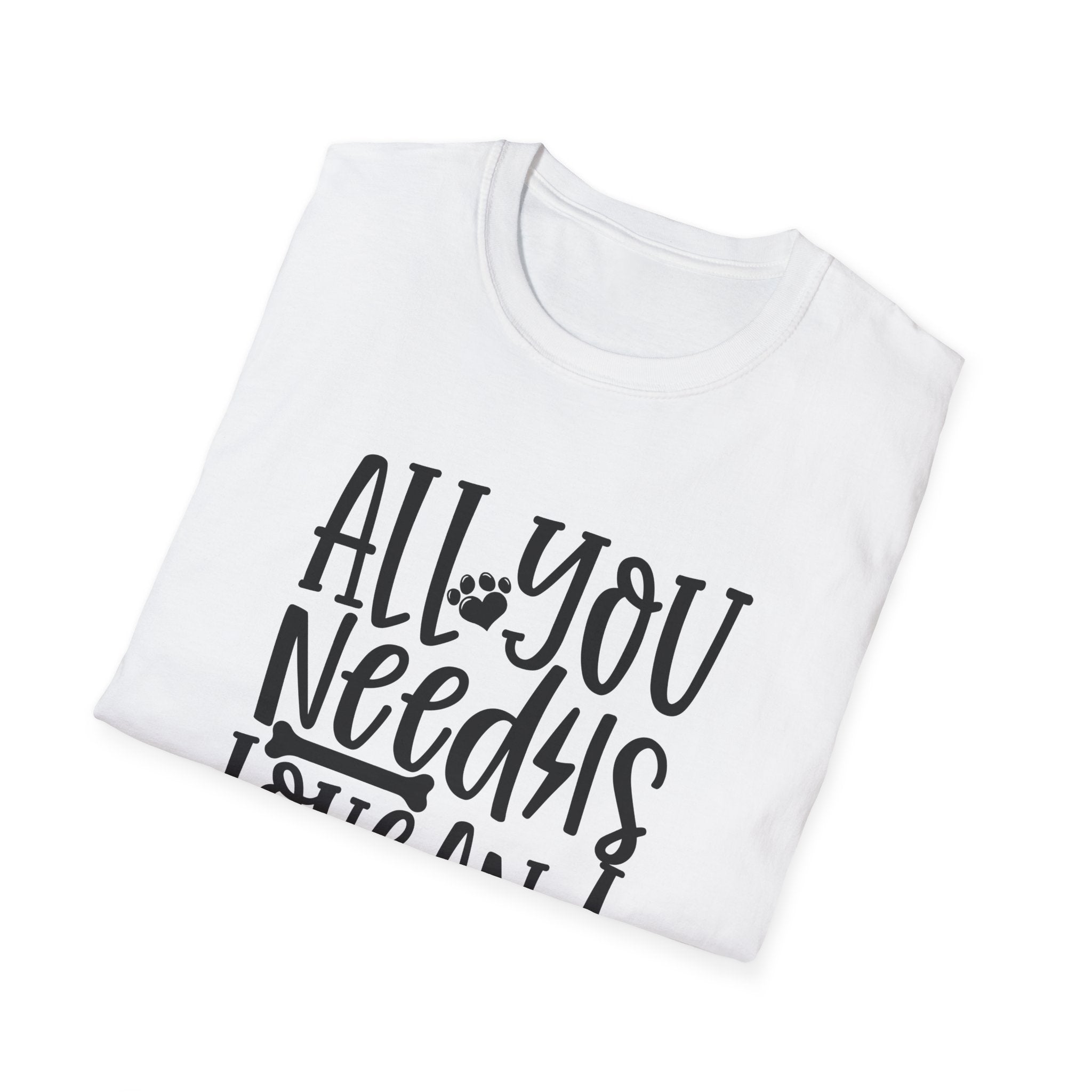 All You Need Is Love and a Cat T-Shirt