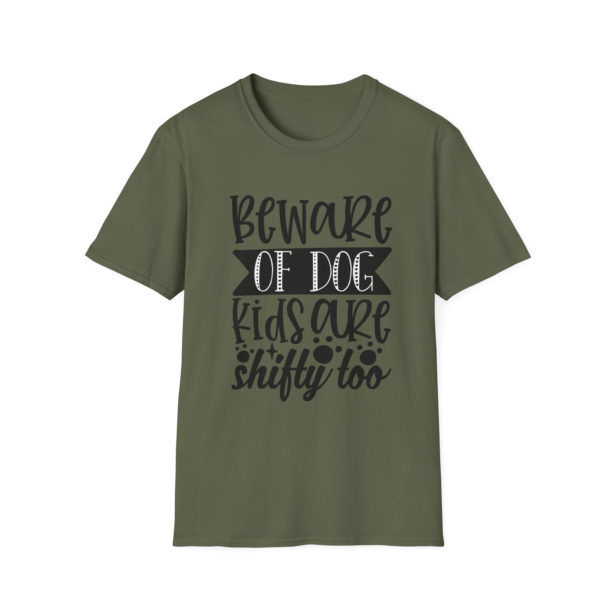 Beware of Dog, Kids Are Shifty Too T-Shirt