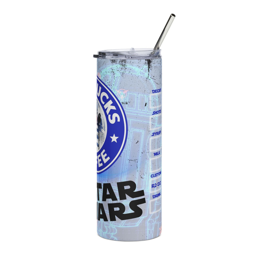 Star Wars R2‑D2 Stainless Steel Tumbler — 20oz Starbucks Style Travel Cup
