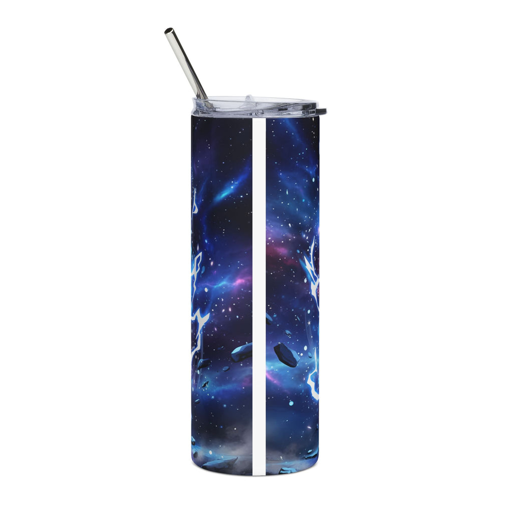 20oz Anime Power Stainless Steel Tumbler — Ultra Aura Dragon Warrior Design