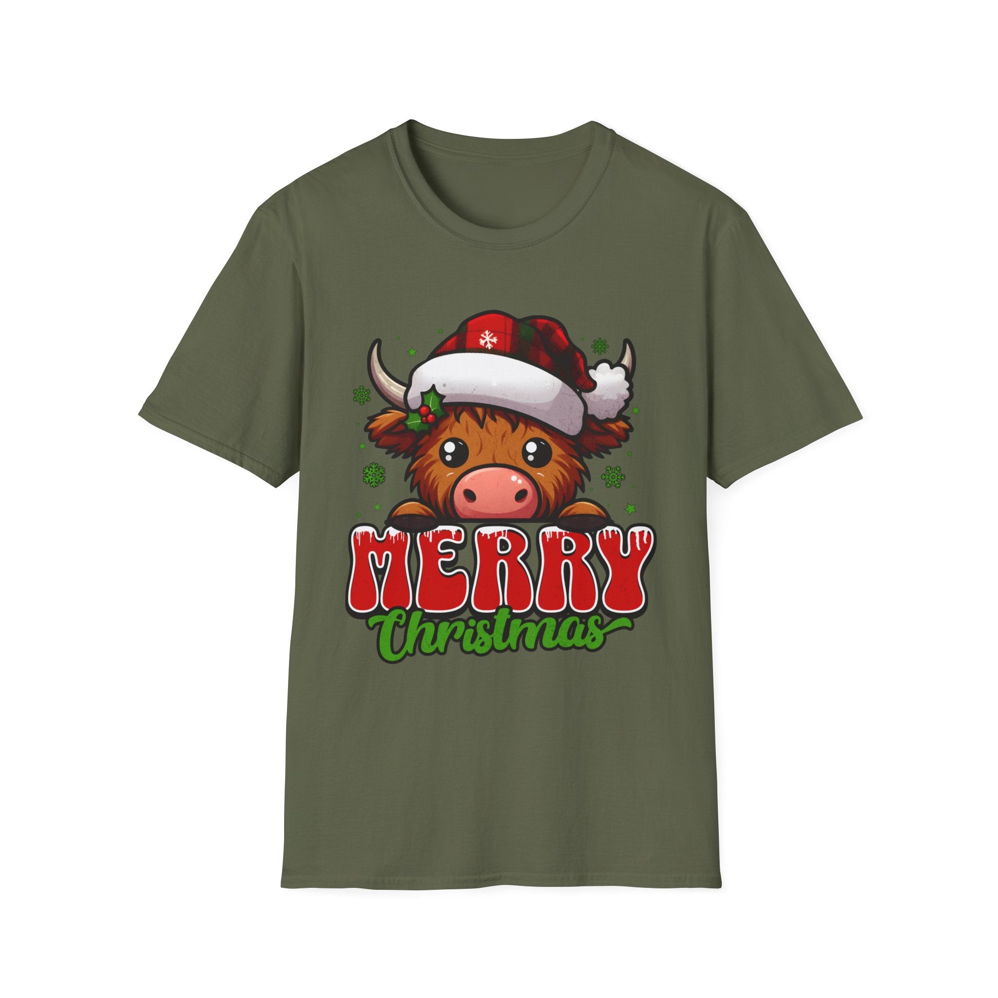 Christmas Cow Tee