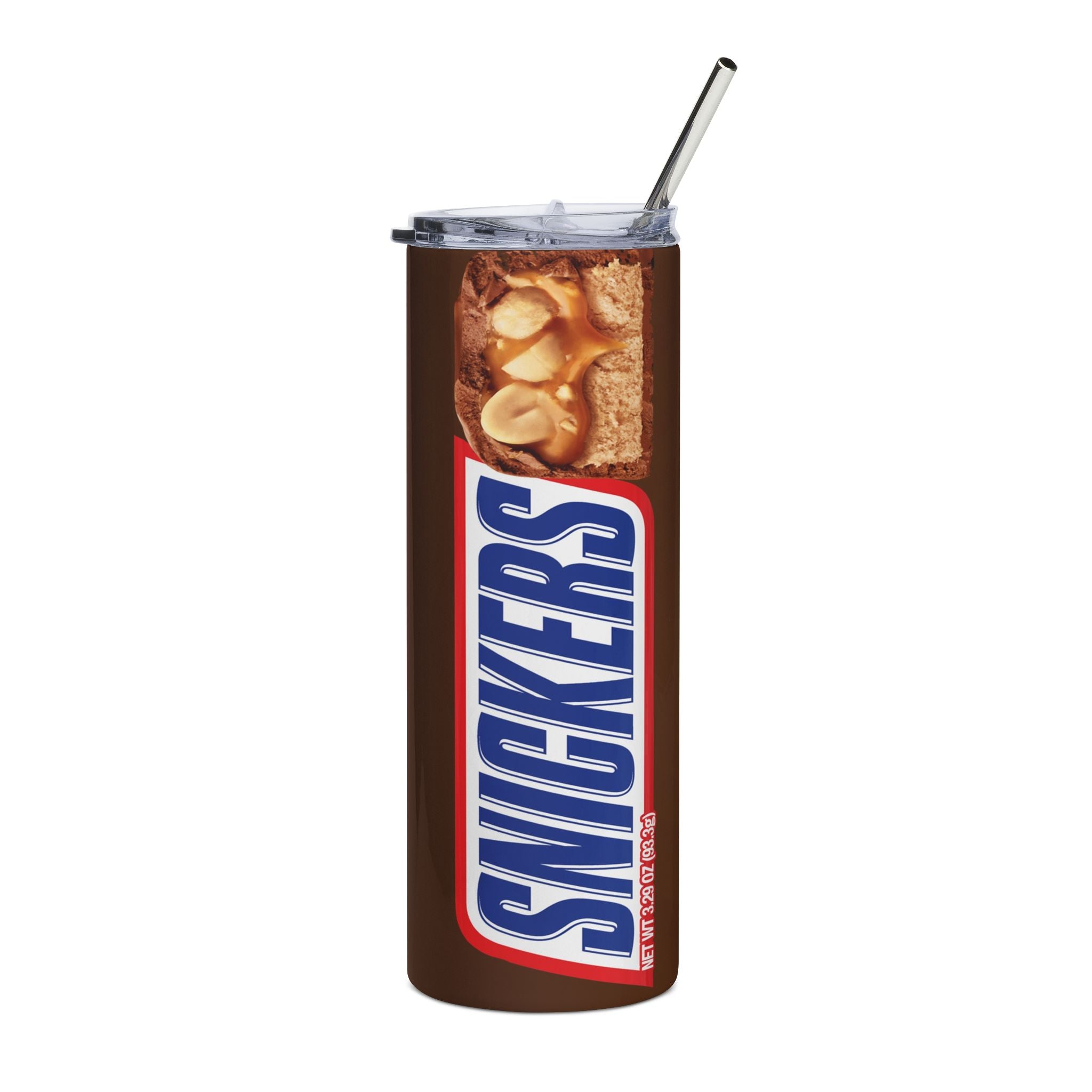 Snickers Candy Bar 20oz Stainless Steel Tumbler