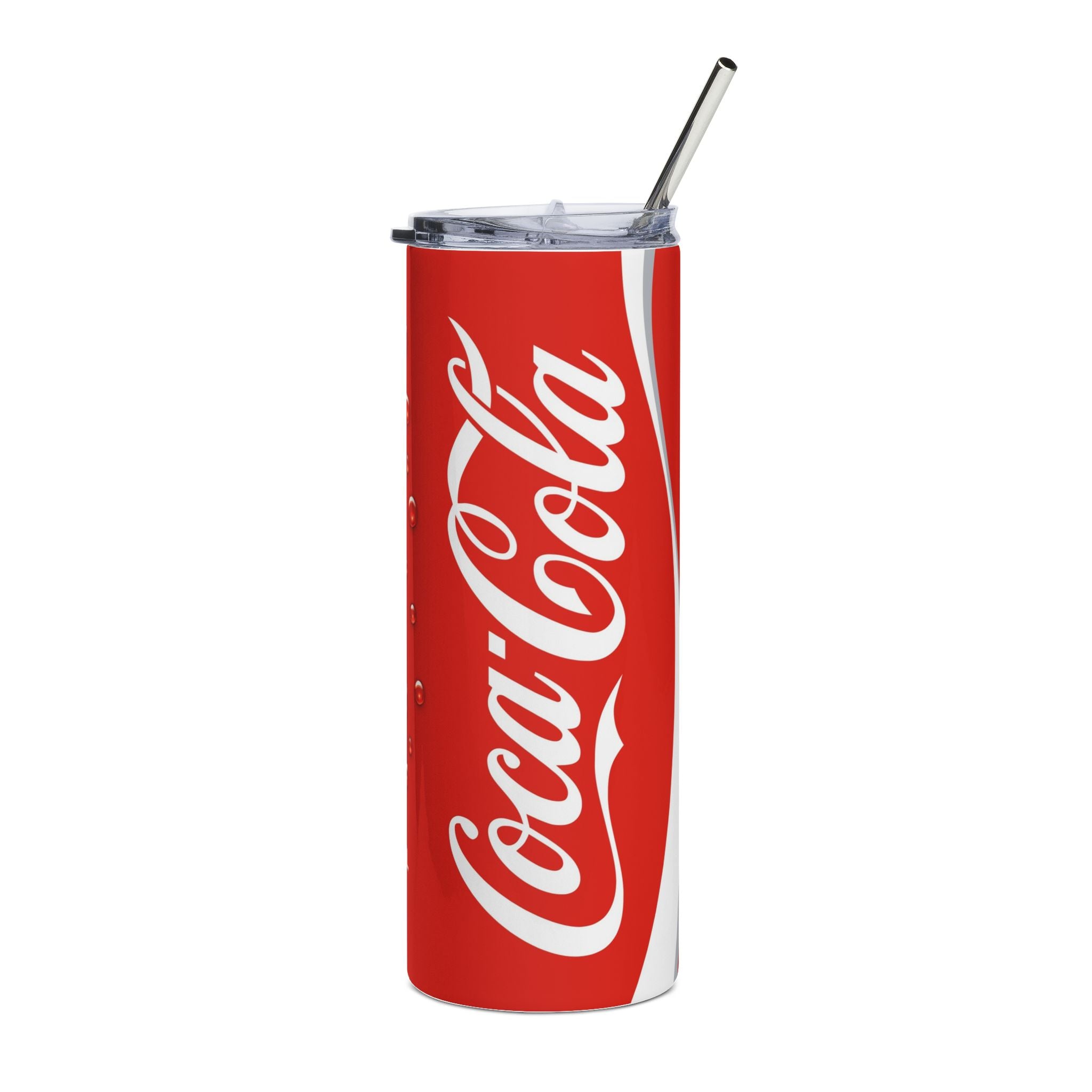 Coca-Cola Red 20oz Stainless Steel Tumbler - Slim Insulated Travel Cup