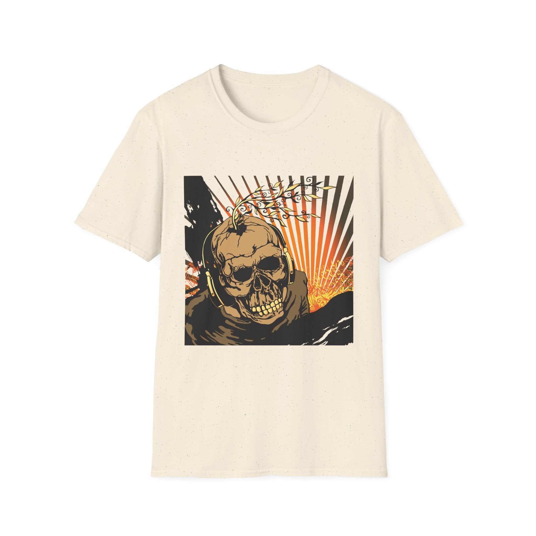 Skull Sunset Graphic T-Shirt