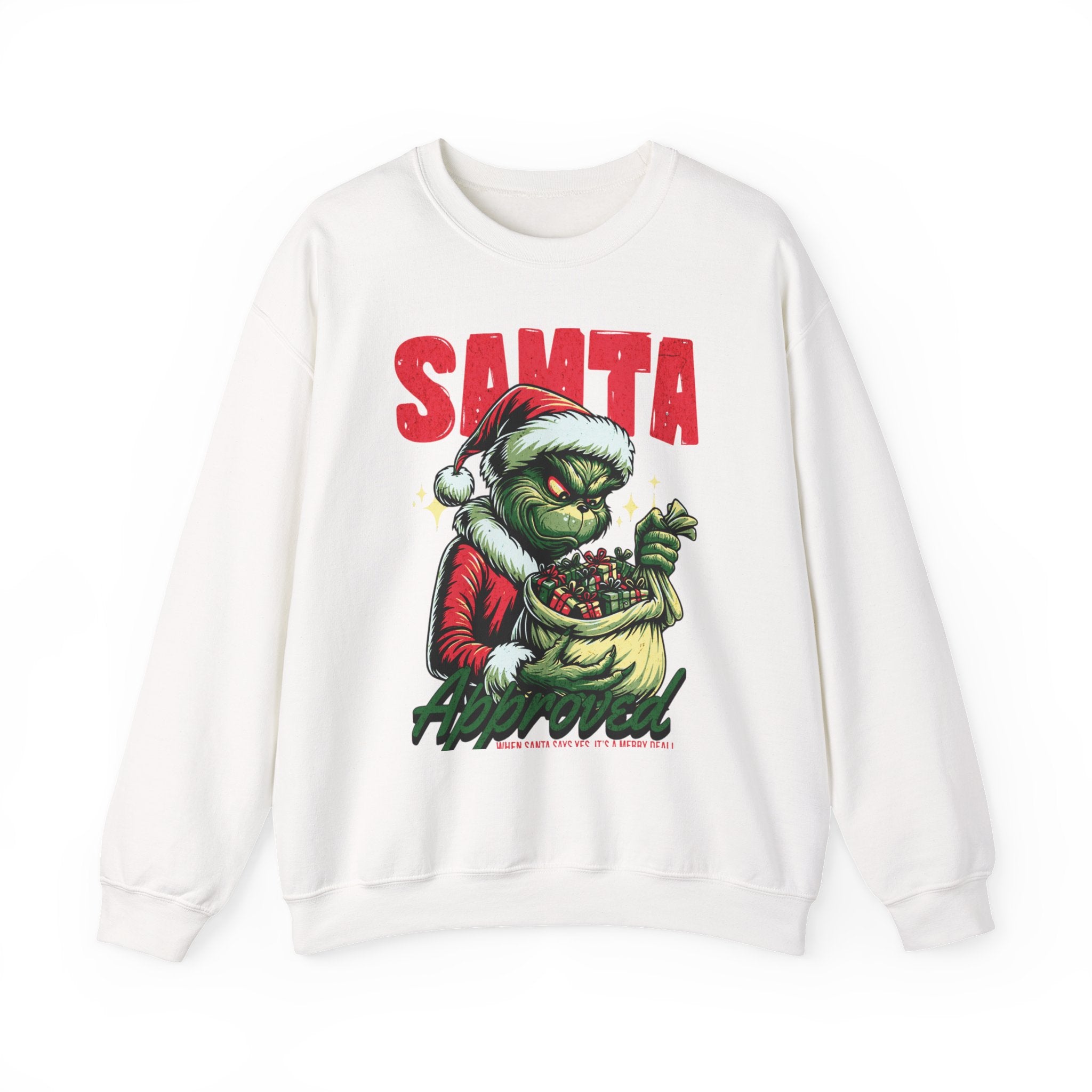 Grinch Santa Sweatshirt