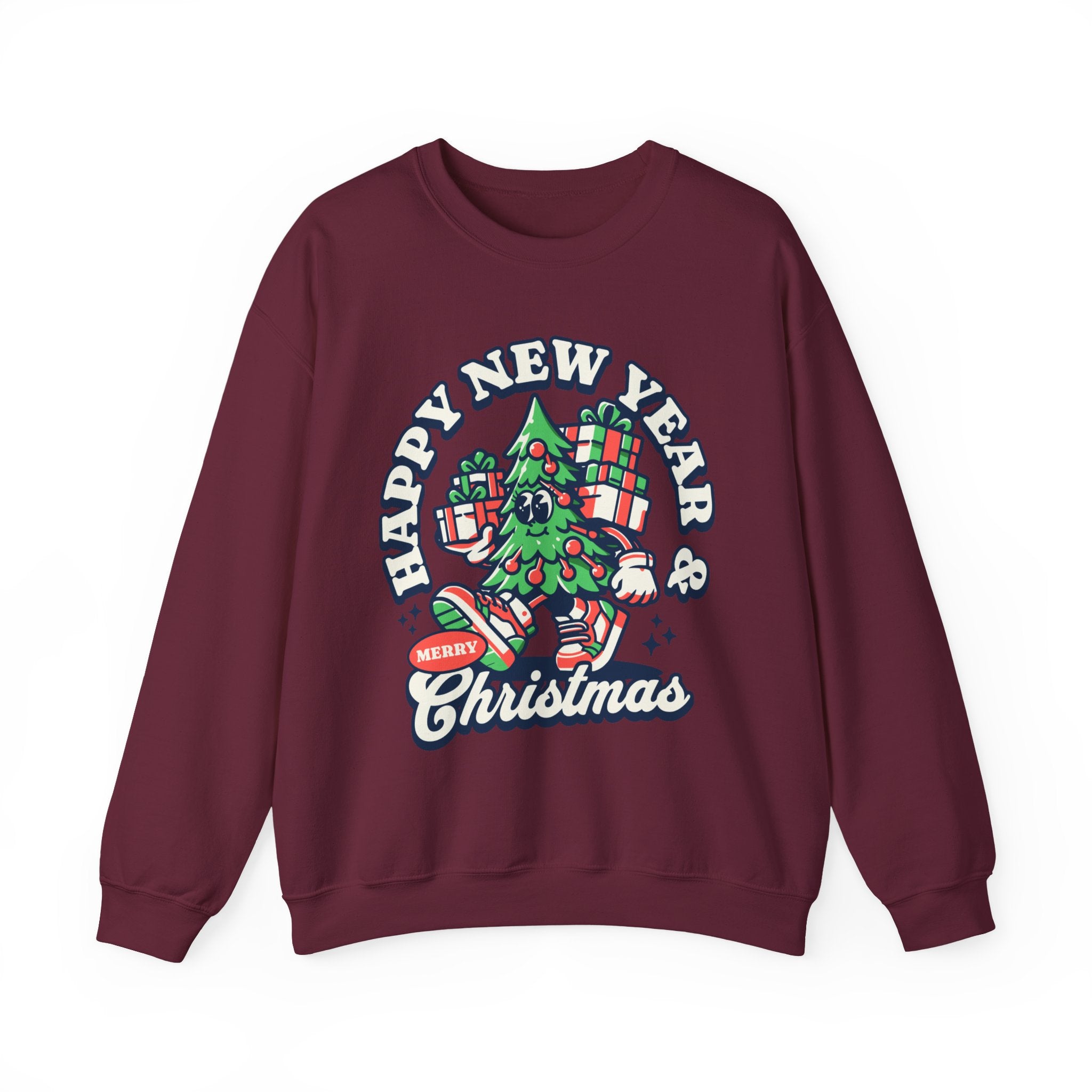 Christmas Tree Cartoon Sweatshirt