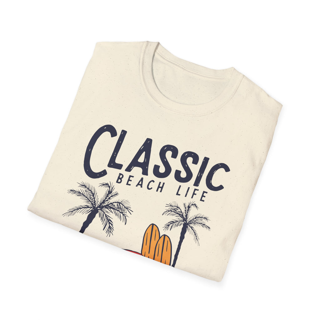 Classic Beach Life Tee — Vintage Surf Truck T-Shirt