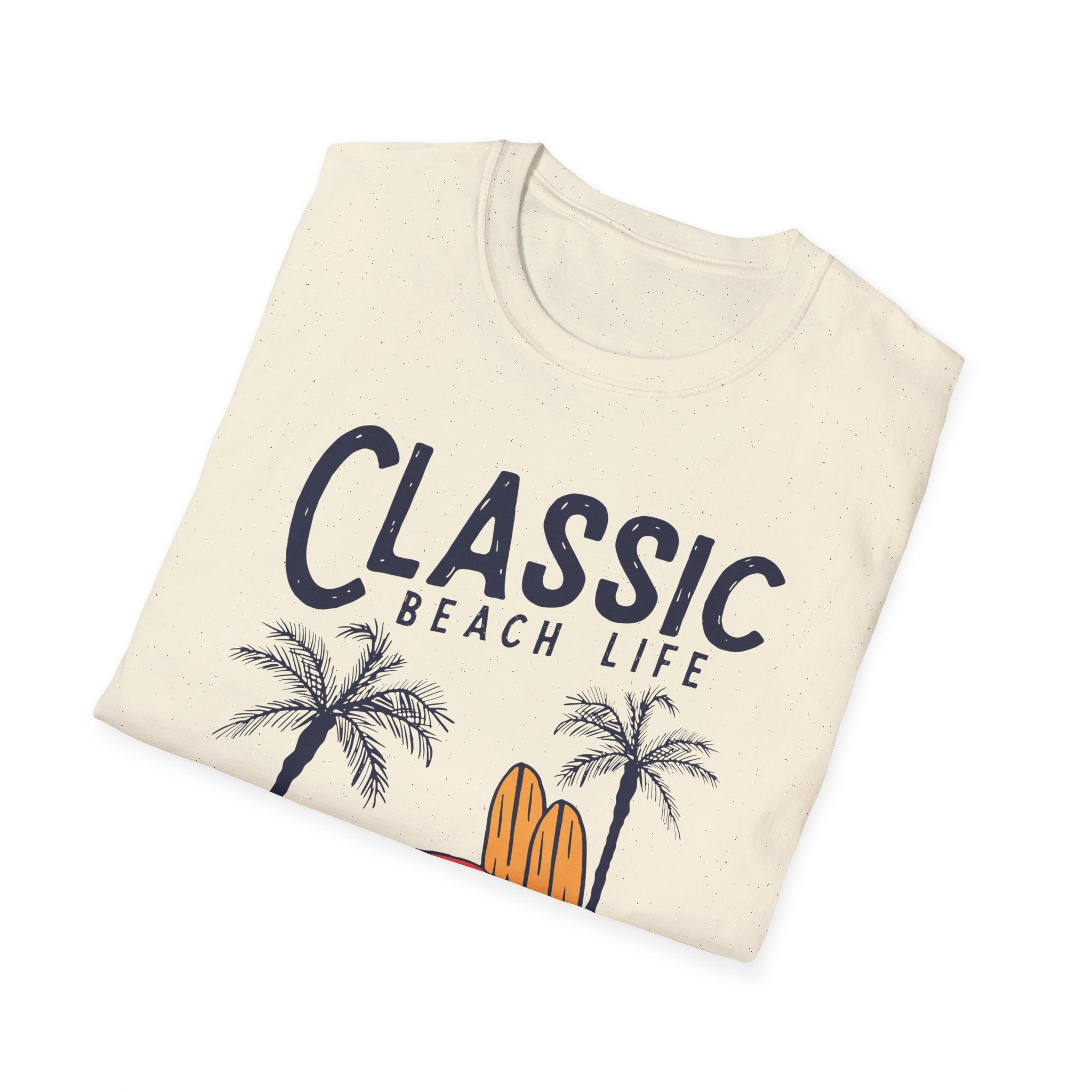 Classic Beach Life Tee — Vintage Surf Truck T-Shirt