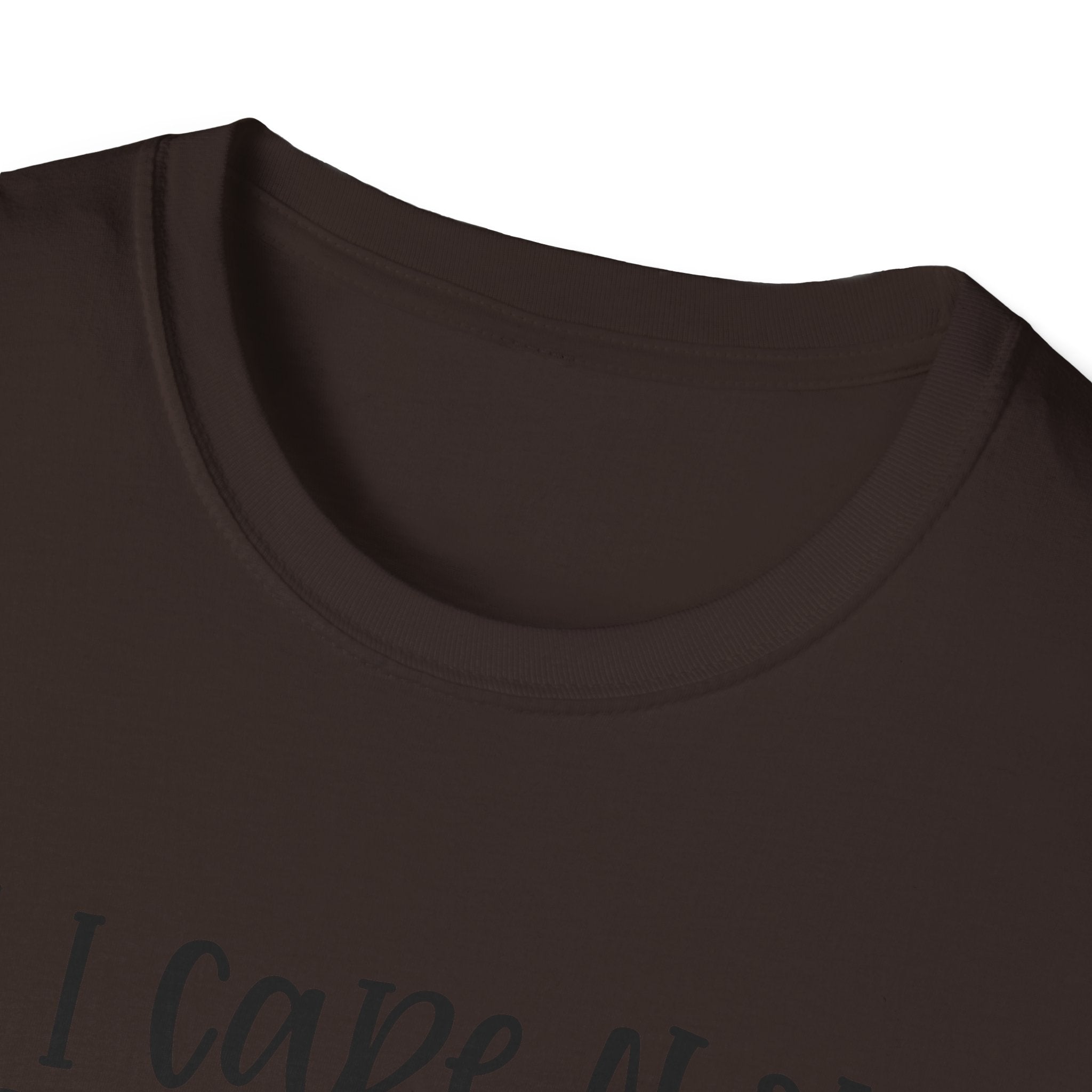Cat Lover T-Shirt — “All I Care About Are Cats and Like 3 People” Graphic Tee